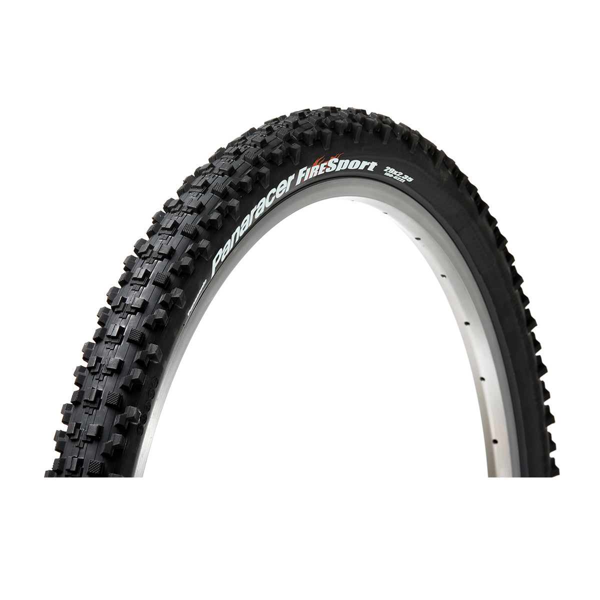 Panaracer Fire Sport Wire Bead Tyre | Power2Cycle BLACK/BLACK