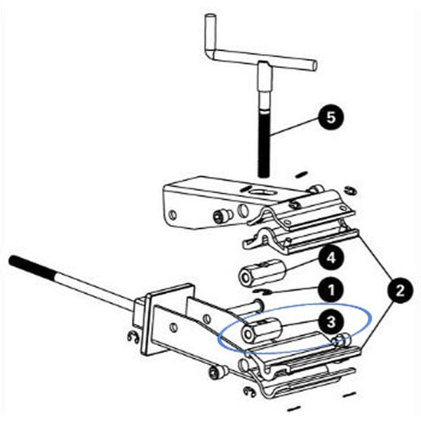 Park Tool 1803  | Power2Cycle Rotating Jaw Hex Barrel  | Power2Cycle PCS | Power2Cycle9/10/11/12