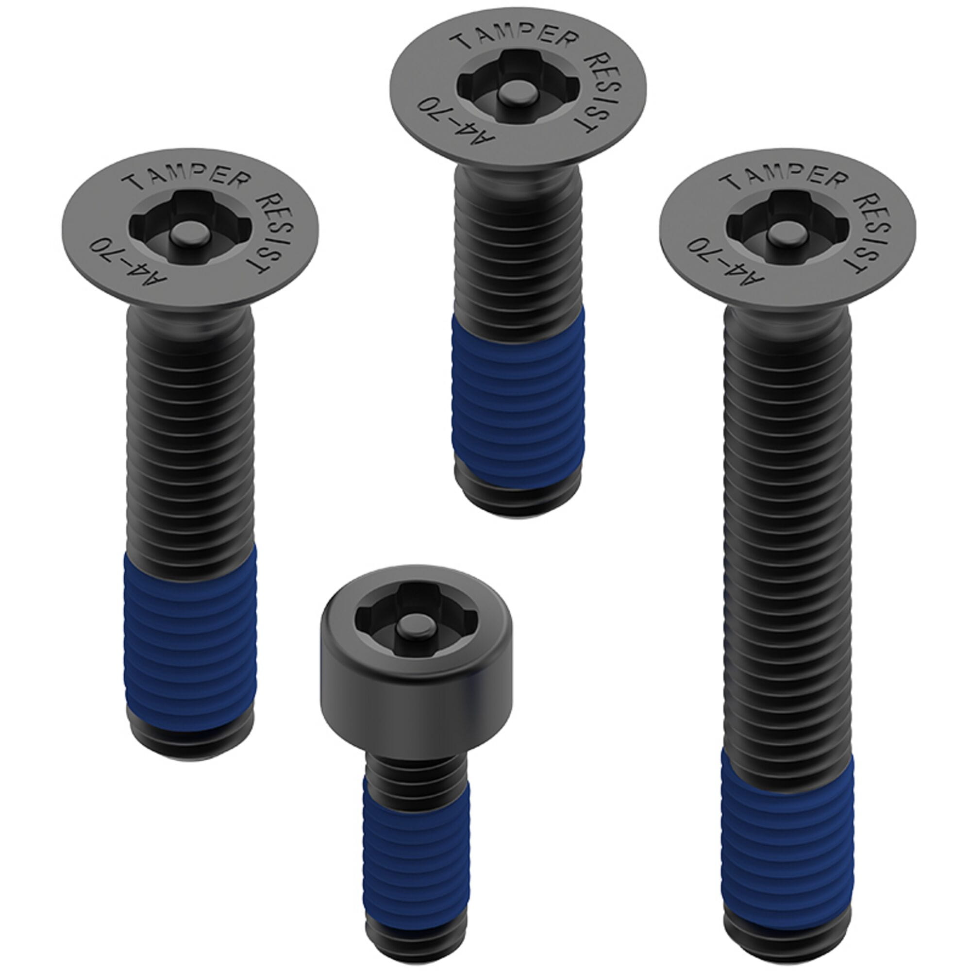 Quad Lock Anti Theft Screws
