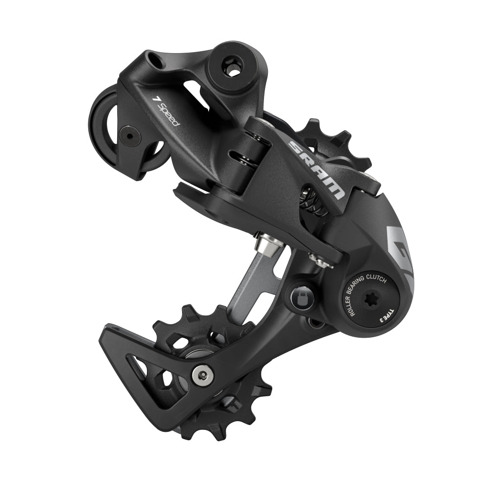 SRAM Rear Derailleur GXDH 7 | Power2CycleSpeed Medium Cage A3 | Power2Cycle BLACK 7 SPEED