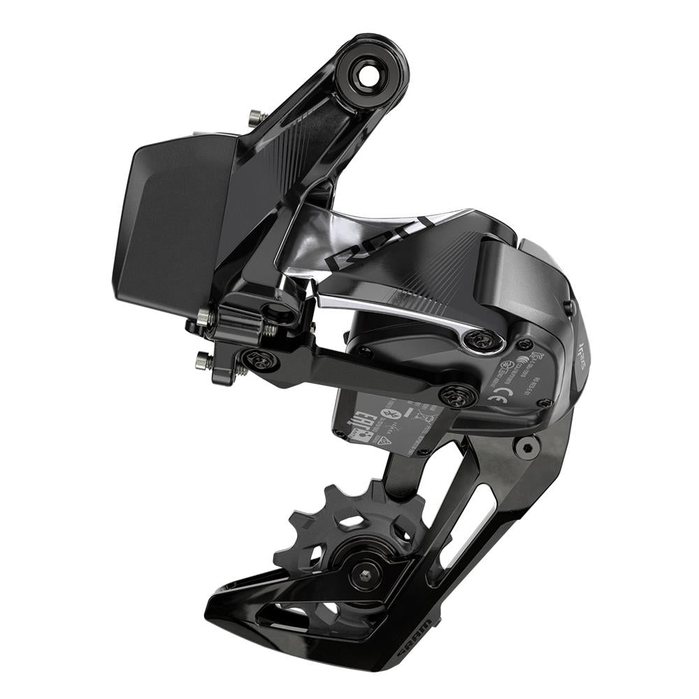 SRAM Rear Derailleur Red XPLR Etap AXS D1 12 | Power2CycleSpeed Max 44T (Battery Not Included) | Power2Cycle BLACK 12SPD 44T