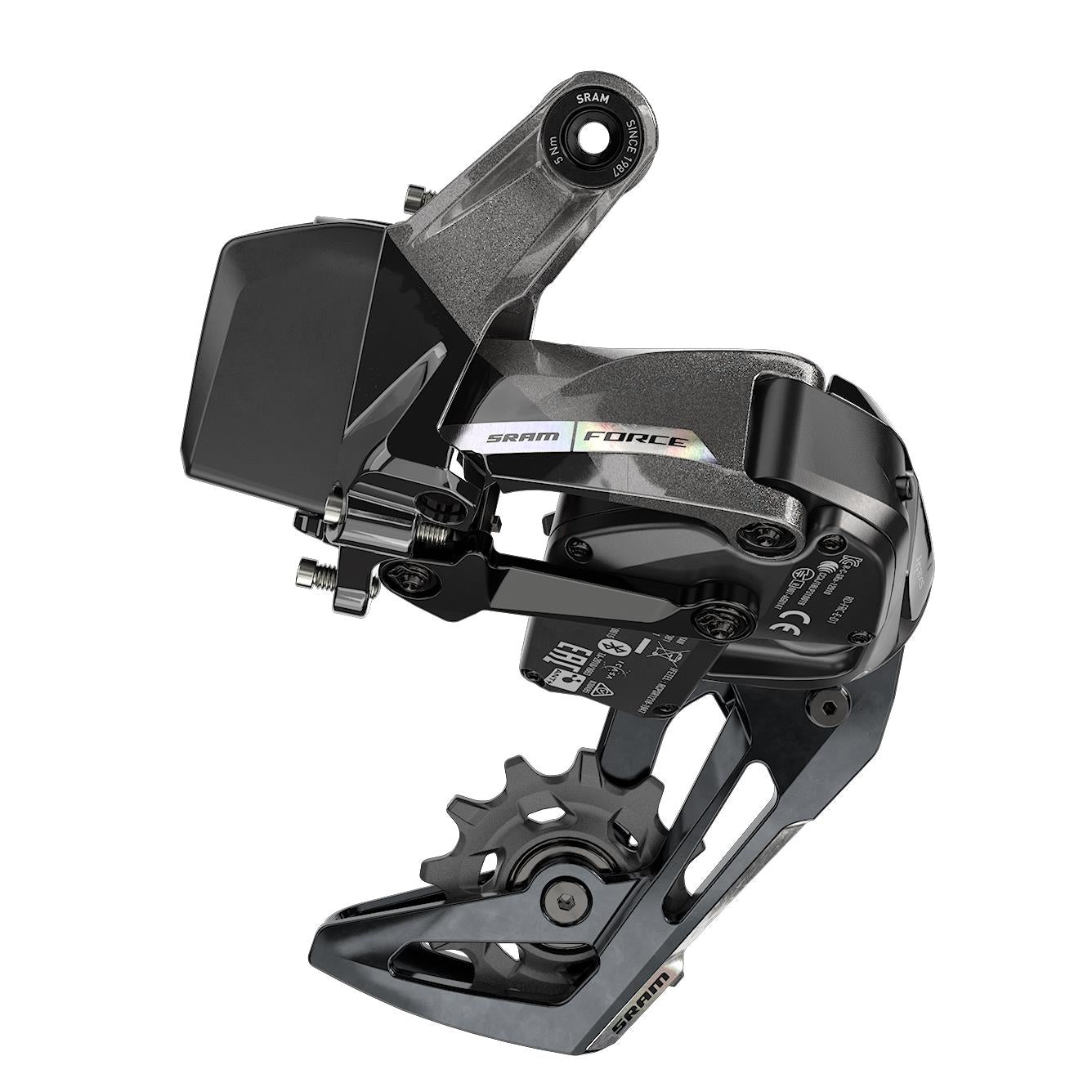 SRAM Rear Derailleur Force XPLR AXS D2 12 | Power2CycleSpeed Max 44T (Battery Not Included) 2023 | Power2Cycle IRIDESCENT 12 SPEED