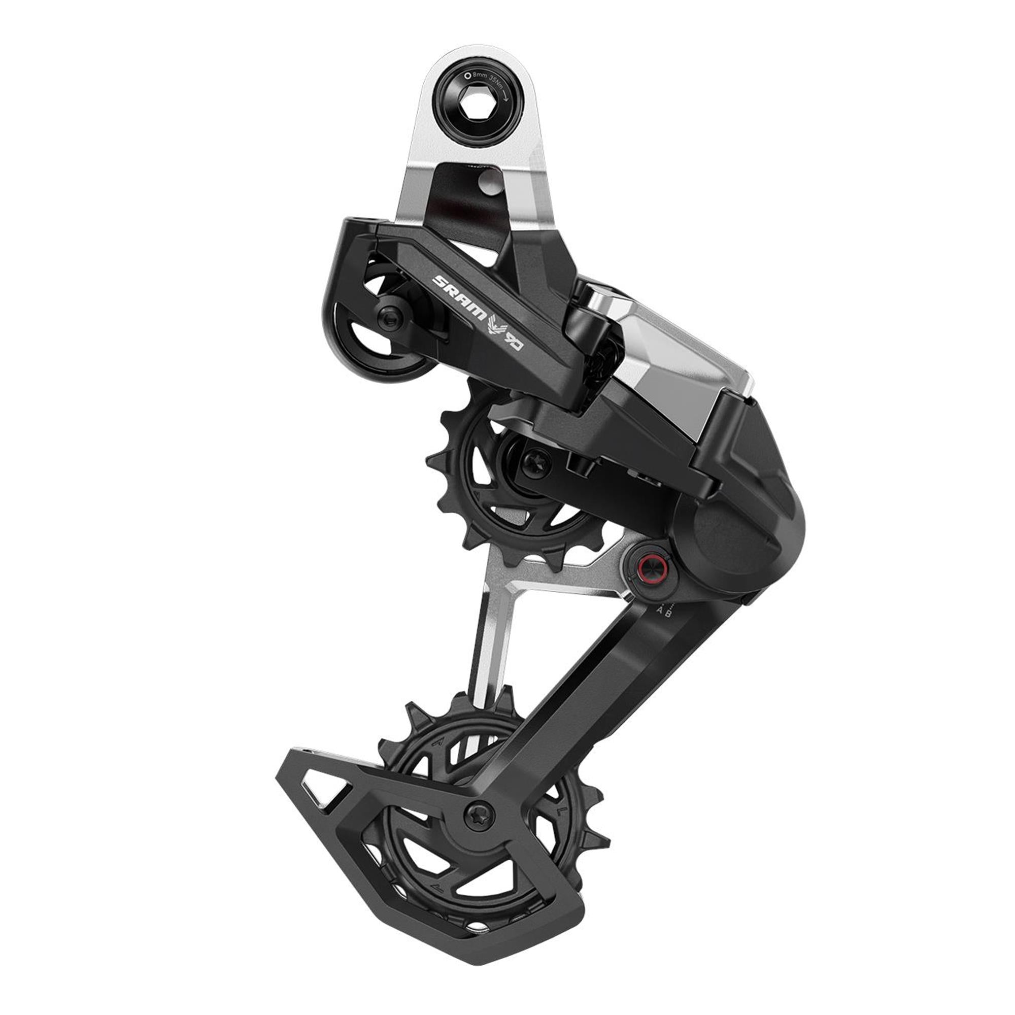 SRAM Rear Derailleur Eagle 90 T | Power2CycleType 12 Speed Max 52T (Mechanical) | Power2Cycle BLACK 12 SPEED