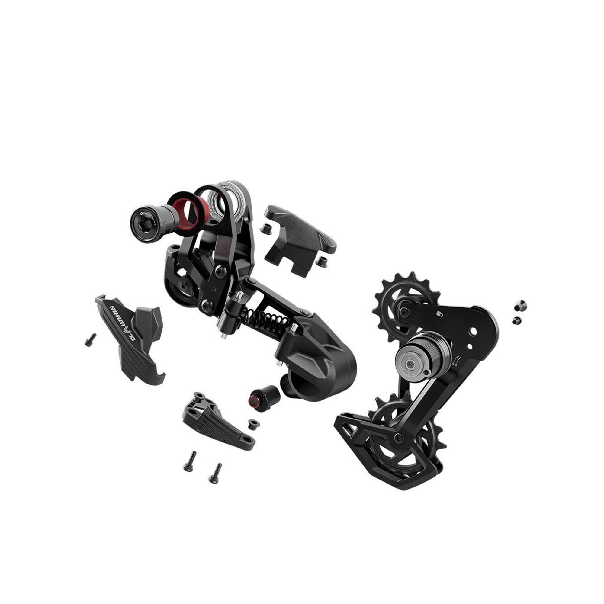 SRAM Rear Derailleur Eagle 70 T | Power2CycleType 12 speed Max 52T (Mechanical) | Power2Cycle SILVER/BLACK 12 SPEED
