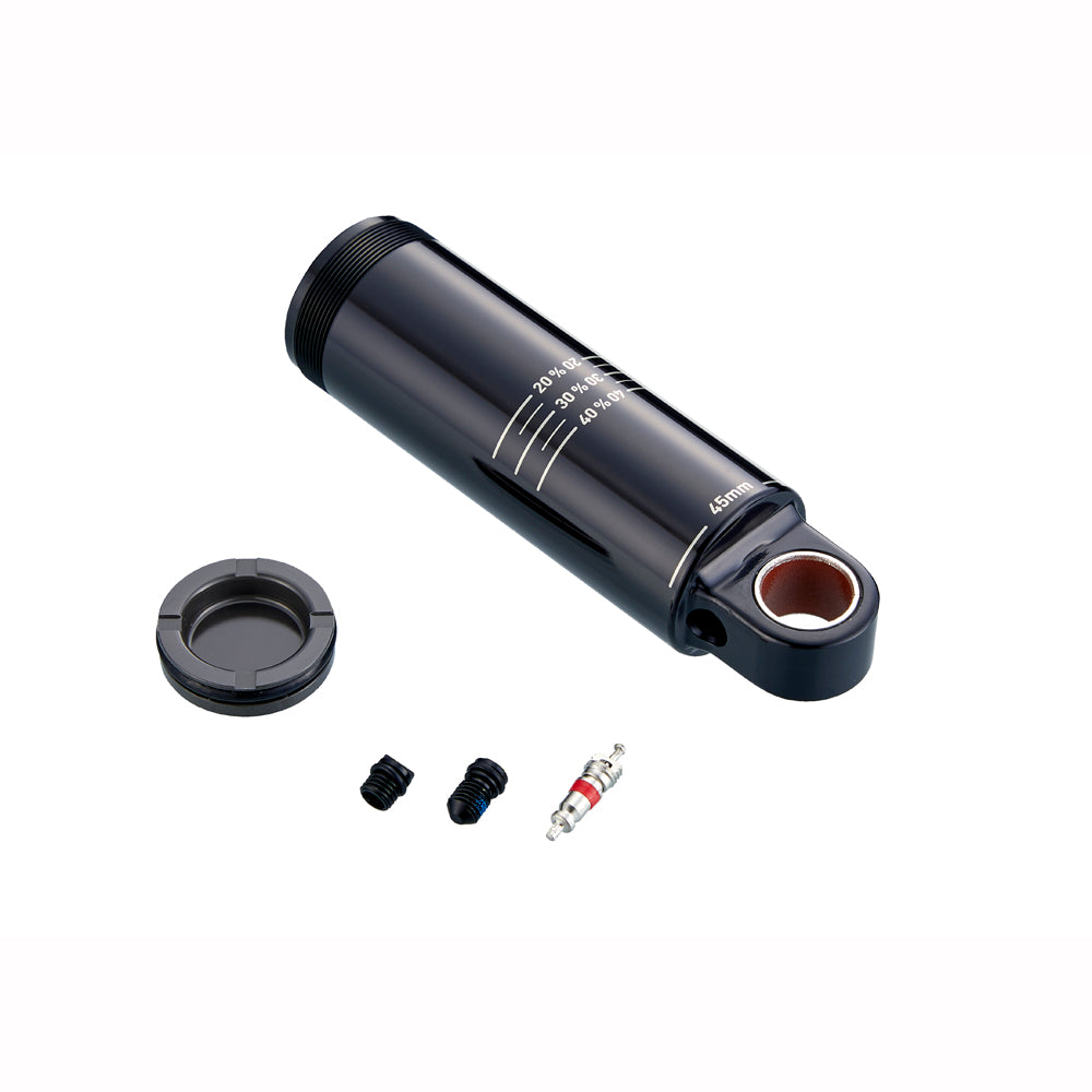 RockShox Spare  | Power2Cycle Rear Shock Spare Parts Damper Body/IFP Standard Eyelet 45mmIncludes Damper BodyIFP, Valve Core and Caps)  | Power2Cycle Deluxe A1/ Super Deluxe A1 (2017+) | Power2Cycle BLACK