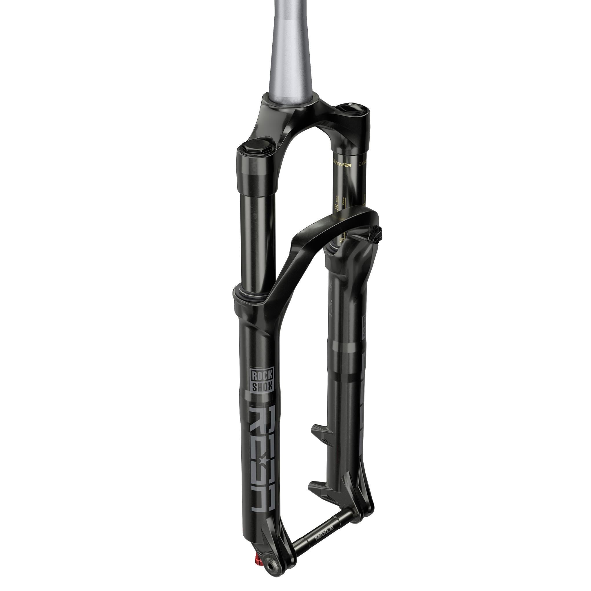 "Rockshox Fork Reba RL  | Power2Cycle Crown 26" 15X100 Alum Steerer Tapered 40 Offset Solo Air (Includes Star Nut & Maxle Stealth) A2"