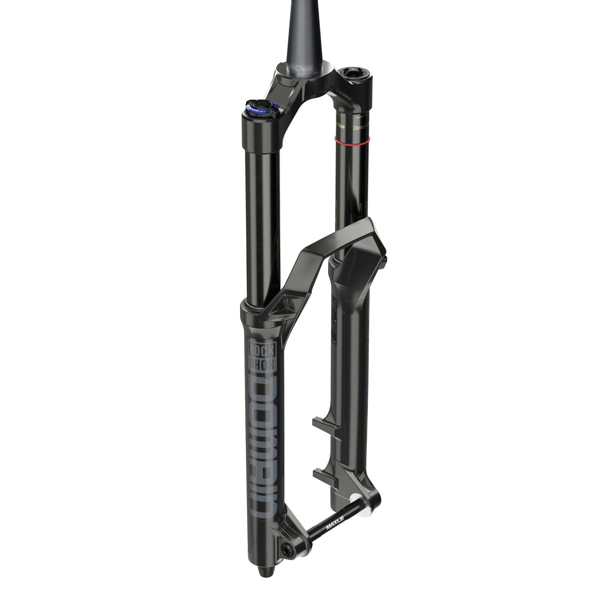 Rockshox Fork Domain RC  | Power2Cycle Crown 27.5" Boost™ 15X110 Alum Str Tpr 44Offset Debonair (Includes Ziptie Fender, Star Nut & Maxle Stealth) B1 | Power2Cycle GLO | Power2Cycle BLACK 170MM