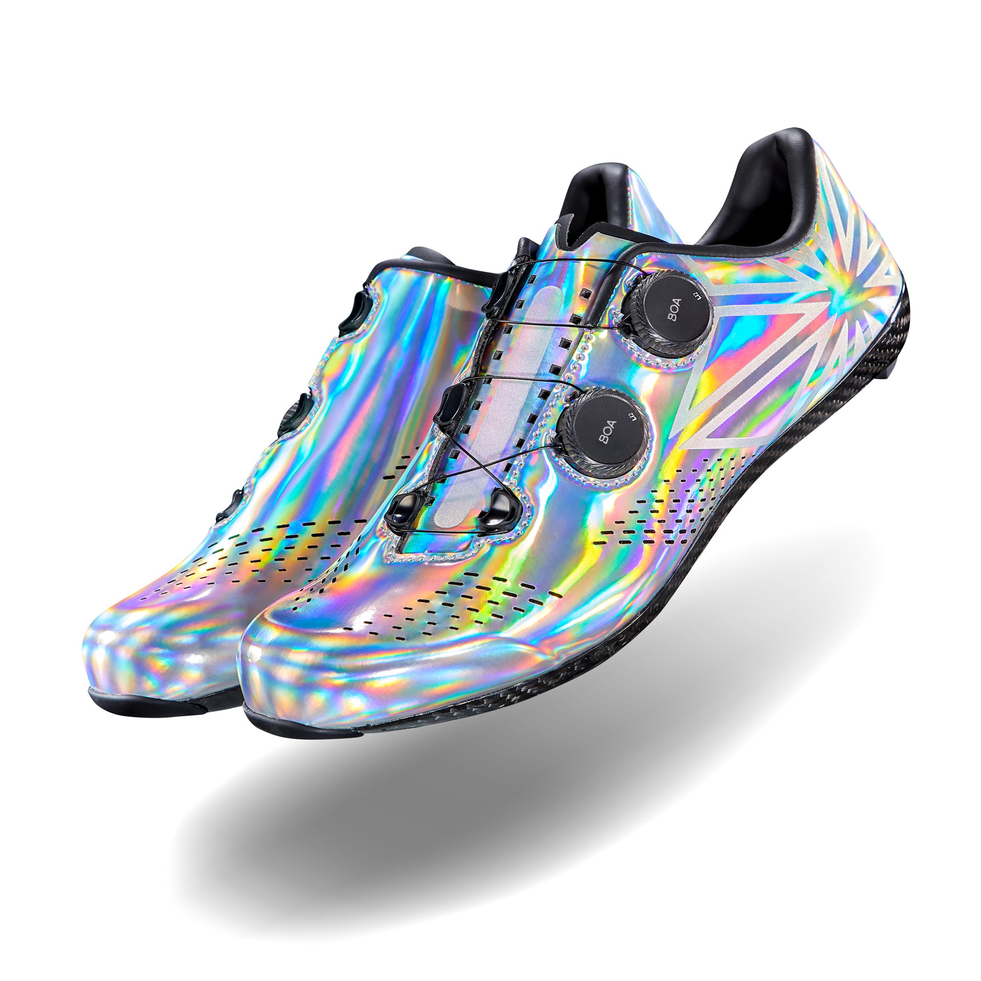 Supacaz Kazze Road Cycling Shoes  | Power2Cycle Hologram | Power2Cycle HOLOGRAM