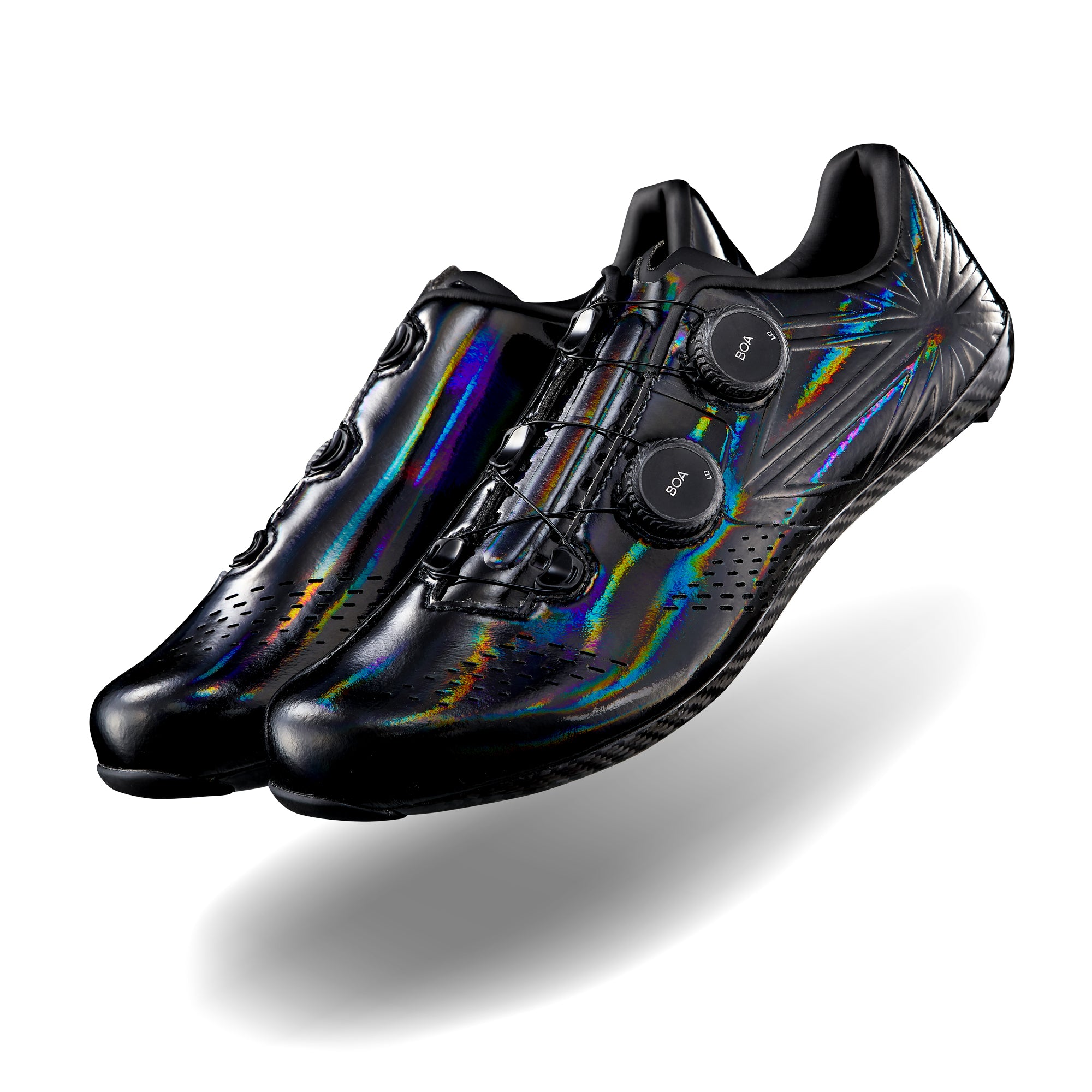 Supacaz Kazze Road Cycling Shoes  | Power2Cycle Holo | Power2Cycle