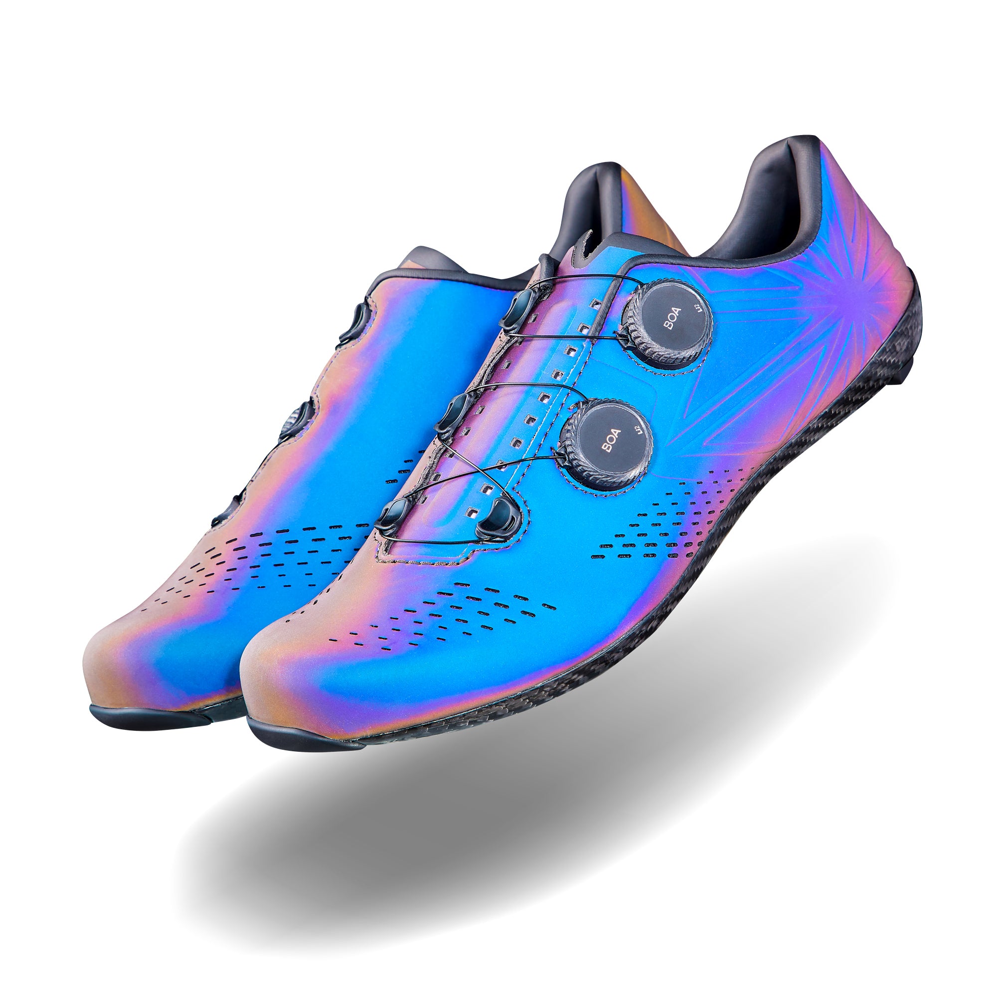 Supacaz Kazze Road Cycling Shoes  | Power2Cycle Oil Slick | Power2Cycle OIL SLICK