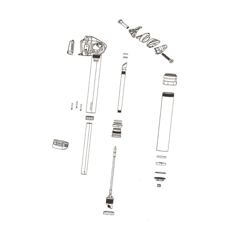 Rockshox Spare  | Power2Cycle Reverb IFP  | Power2Cycle Grey (Internal Floating Piston (Qty 10)  | Power2Cycle Reverb/Reverb Stealth A1 | Power2CycleC1, Reverb AXS A1 | Power2Cycle GREY