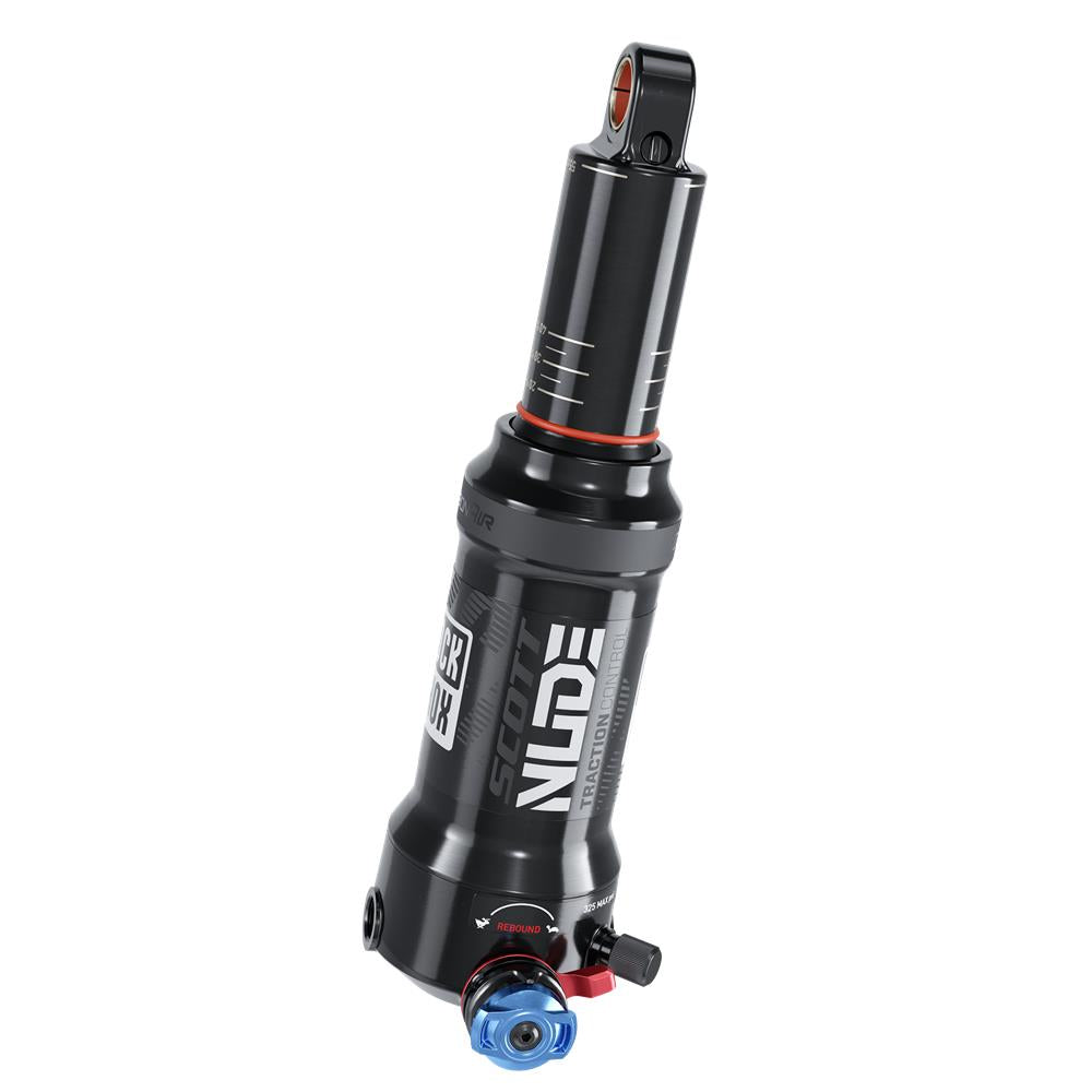 RockShox Rear Shock Deluxe Nude RLC3 DebonAir 2Tokens/#0Sealhead Token, MReb/MComp,430Lockout, Trunnion/Standard(includes 10x20 hardware) Scott Ransom 2019+ B1 | Power2Cycle BLACK 205X65