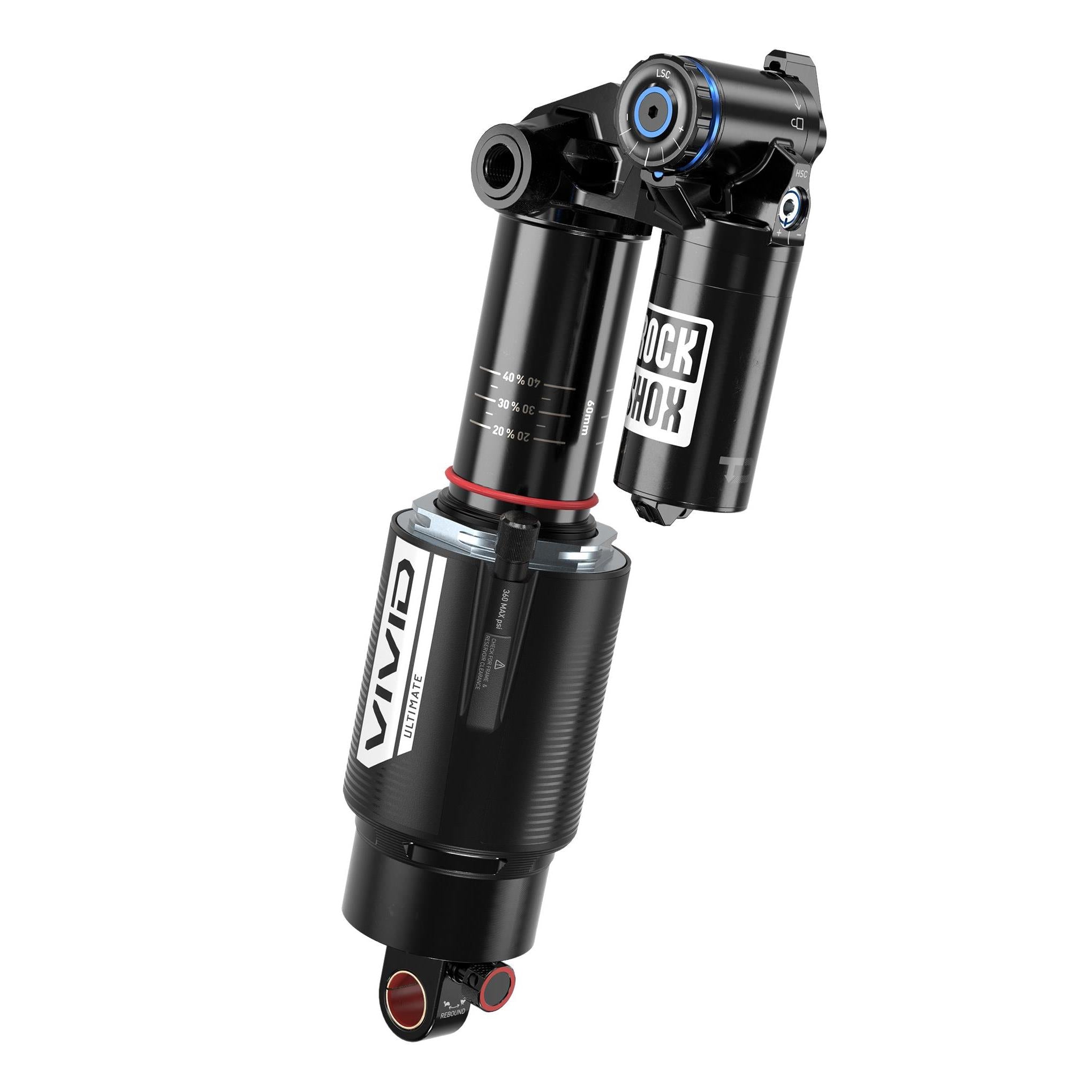 RockShox Rear Shock Vivid Ultimate DH RC2  | Power2Cycle Standard Trunnion  | Power2Cycle C1 | Power2Cycle STANDARD TRUNNION