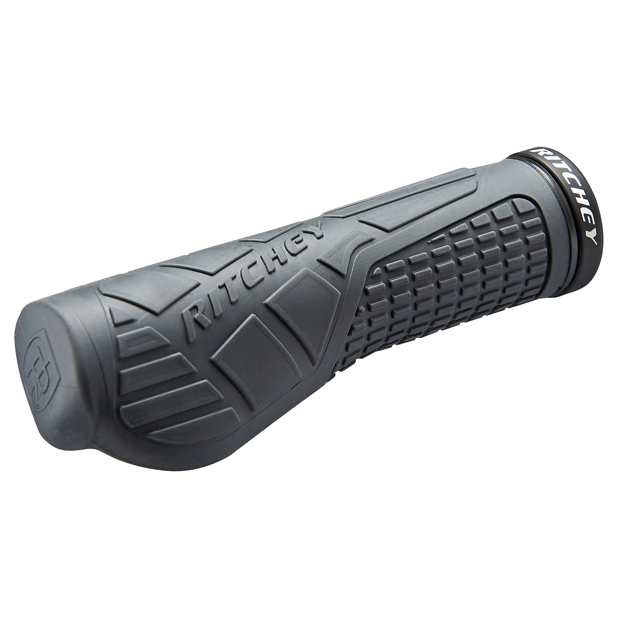 Ritchey WCS EGP Locking MTB Handlebar Grips | Power2Cycle CHARCOAL 133MM