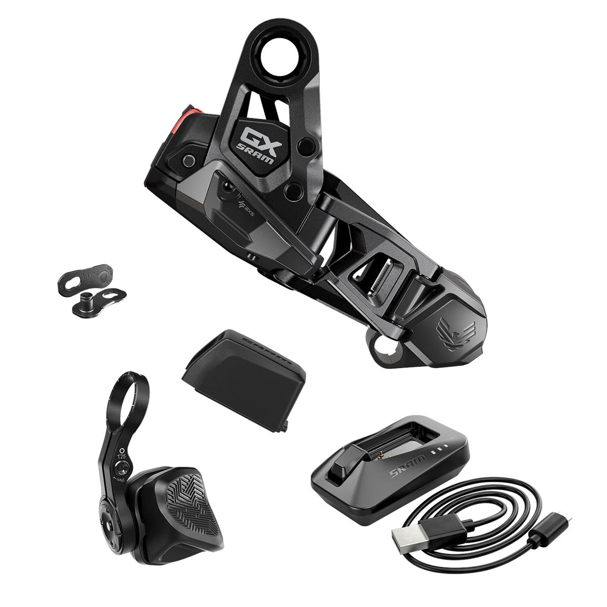 SRAM Rear Derailleur Gx Upgrade Kit  | Power2Cycle Convert Mechanical Eagle 90 And 70 To Electronic  | Power2Cycle BLACK