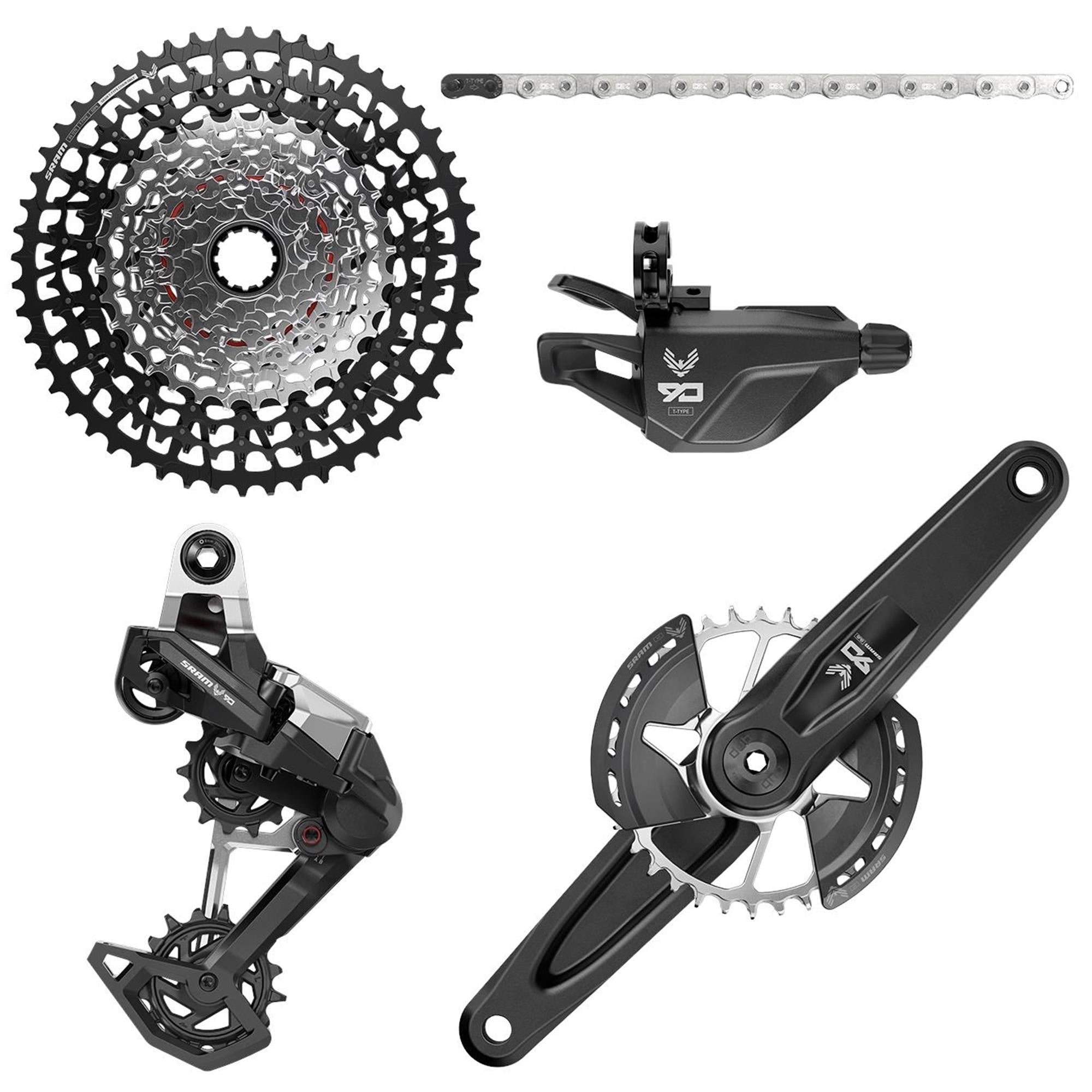 SRAM Eagle 90 DUB Groupset (Rear Der