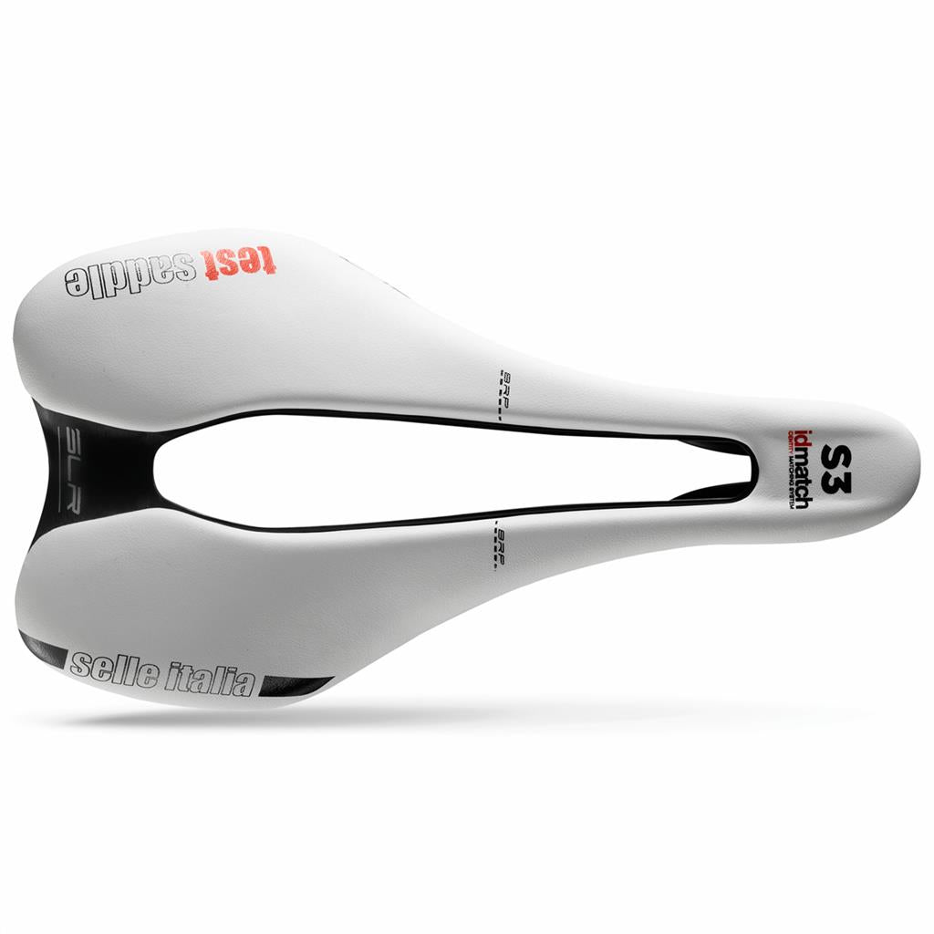 Selle Italia SLR Boost TM Superflow Test Saddle | Power2Cycle WHITE L3