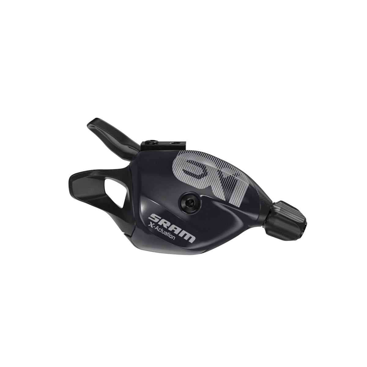 SRAM Shifter EX1 Trigger 8 Speed Rear w Discrete Clamp Black | Power2Cycle BLACK 8 SPEED