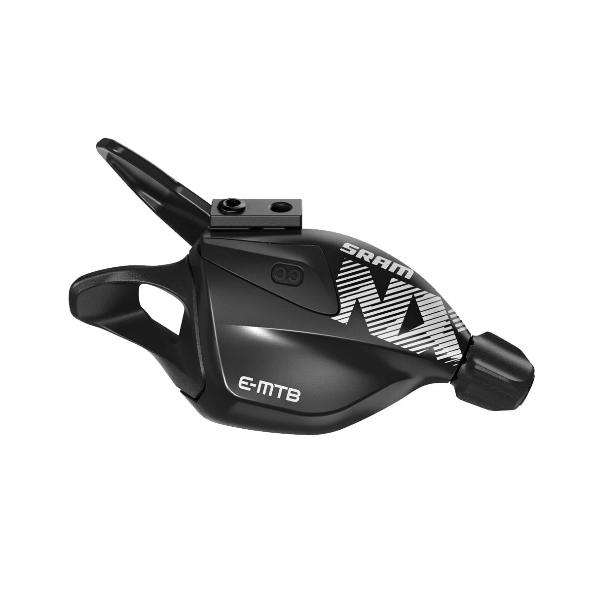 SRAM Shifter NX Eagle Single Click Trigger Rear w Discrete Clamp | Power2Cycle BLACK