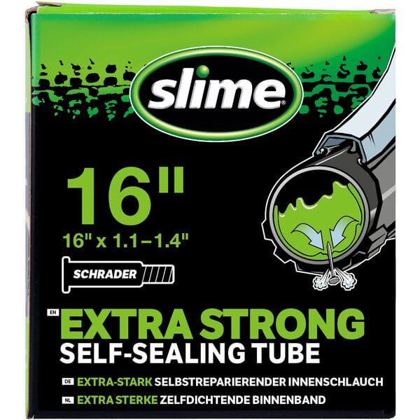 Slime Smart Tube  | Power2Cycle 16 x 1.1  | Power2Cycle 1.4 inch  | Power2Cycle Schrader Valve