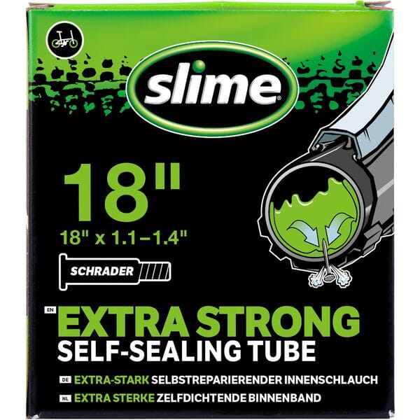 Slime Smart Tube  | Power2Cycle 18 x 1.1  | Power2Cycle 1.4 inch  | Power2Cycle Schrader Valve