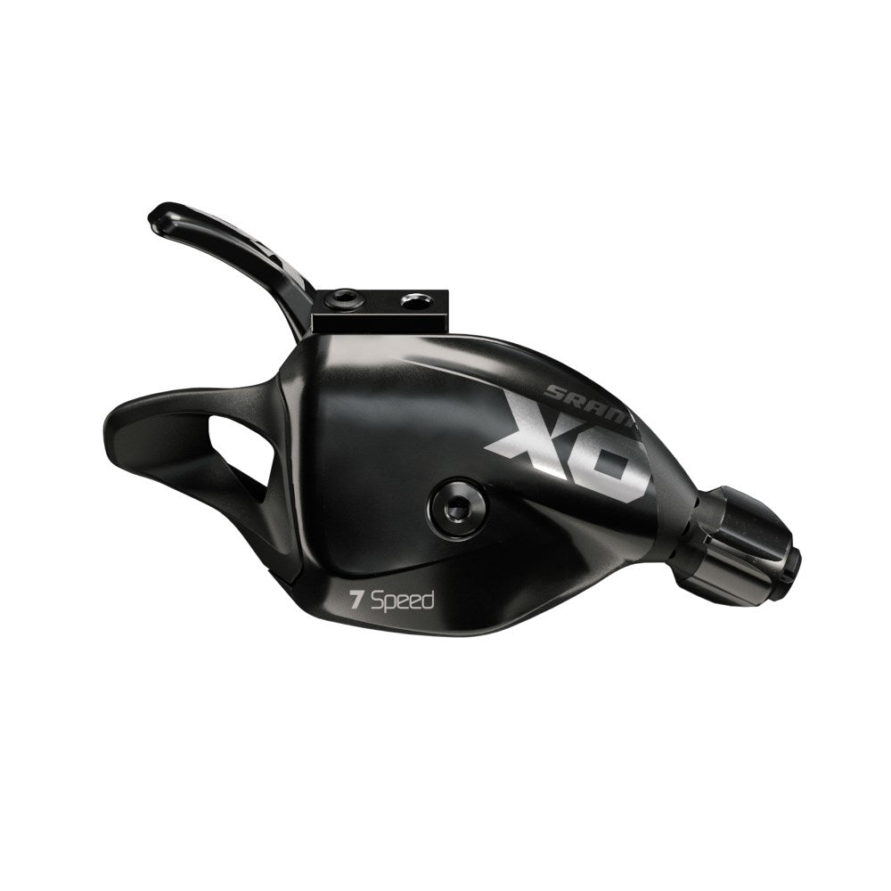 SRAM Shifter X01DH Trigger 7 | Power2CycleSpeed Rear With Discrete Clamp A2 | Power2Cycle BLACK 7 SPEED