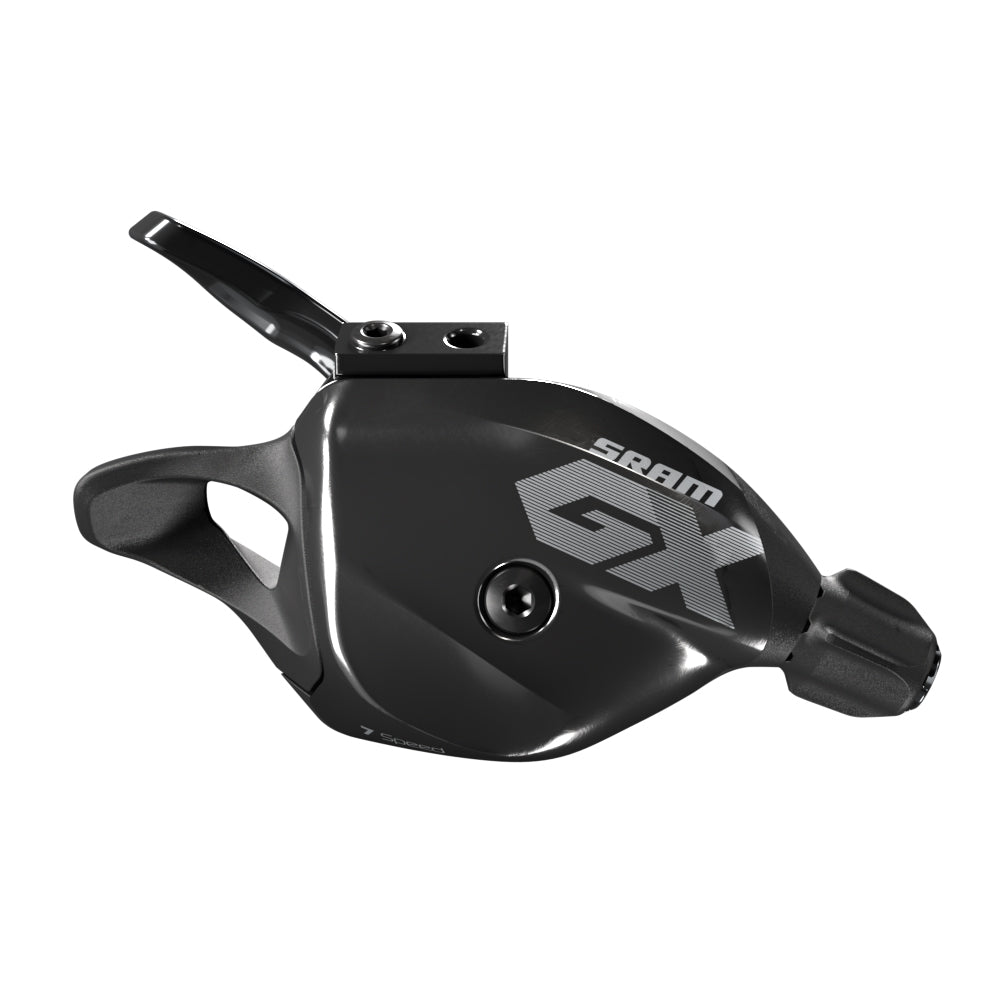 SRAM Shifter GXDH Trigger 7 | Power2CycleSpeed Rear With Discrete Clamp A2 | Power2Cycle BLACK 7 SPEED
