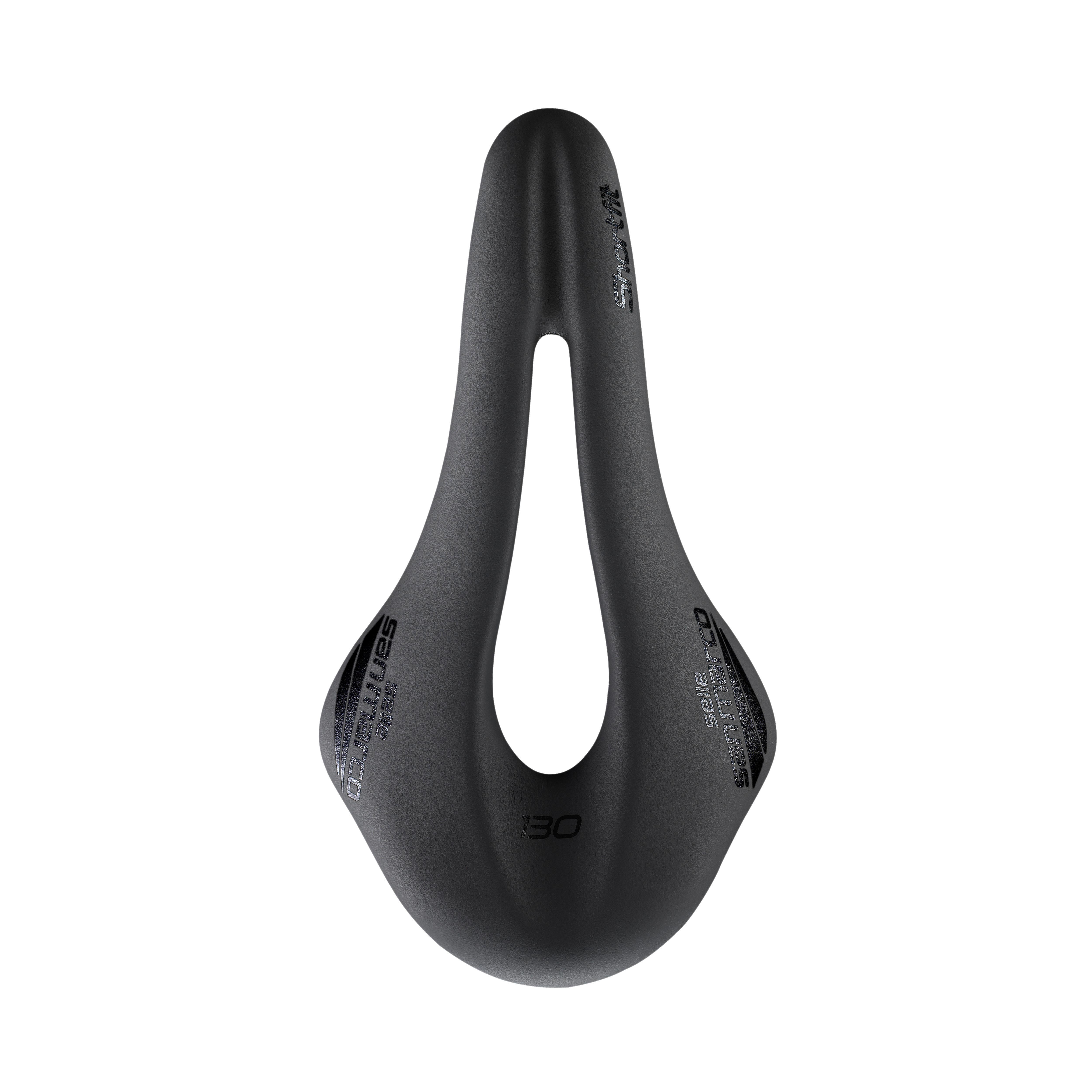 Selle San Marco Shortfit 130 Dynamic Saddle | Power2Cycle BLACK/BLACK S3