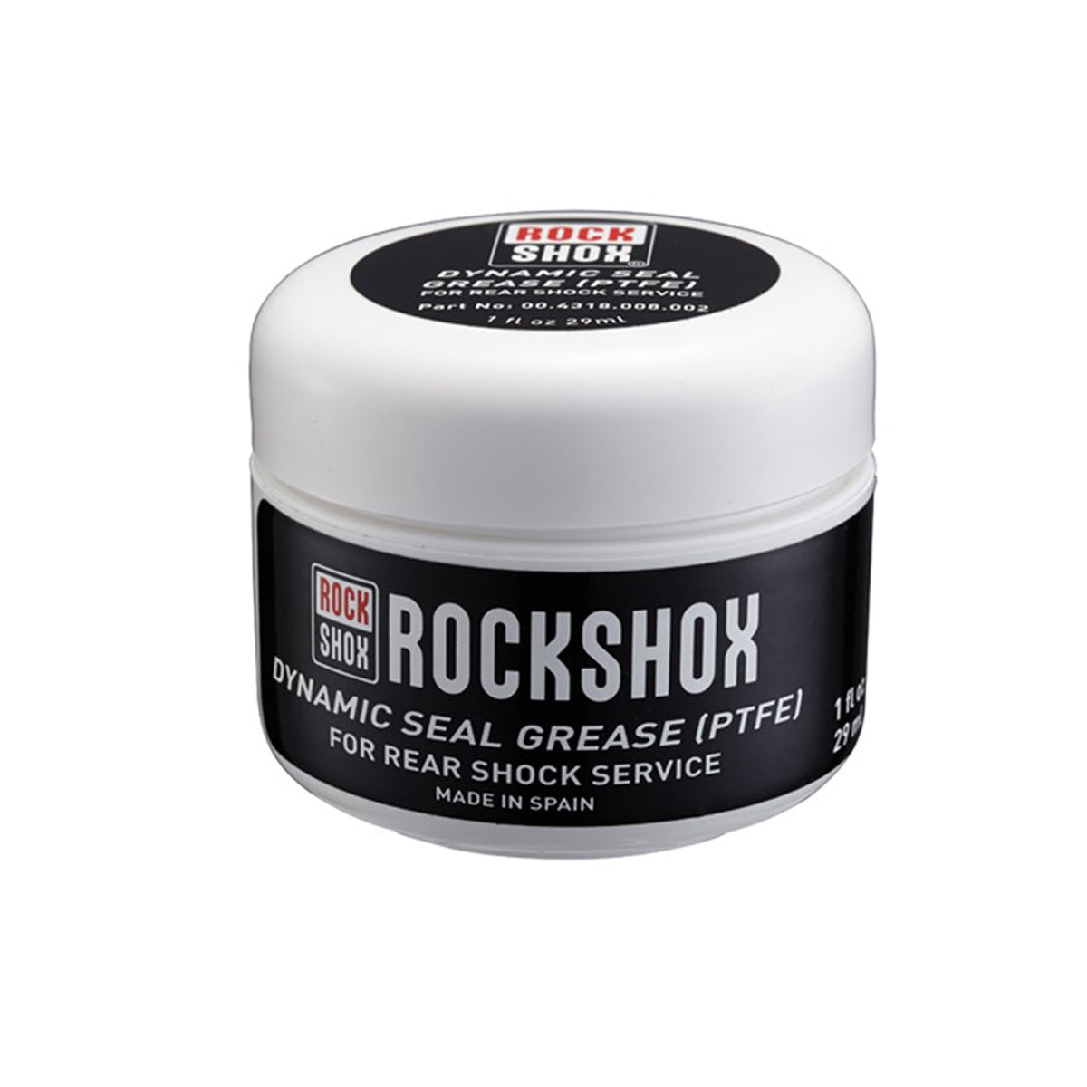 SRAM Grease  | Power2Cycle Rockshox Dynamic Seal Grease (PTFE) 1oz  | Power2Cycle Recommended for Service of Rear Shocks | Power2Cycle