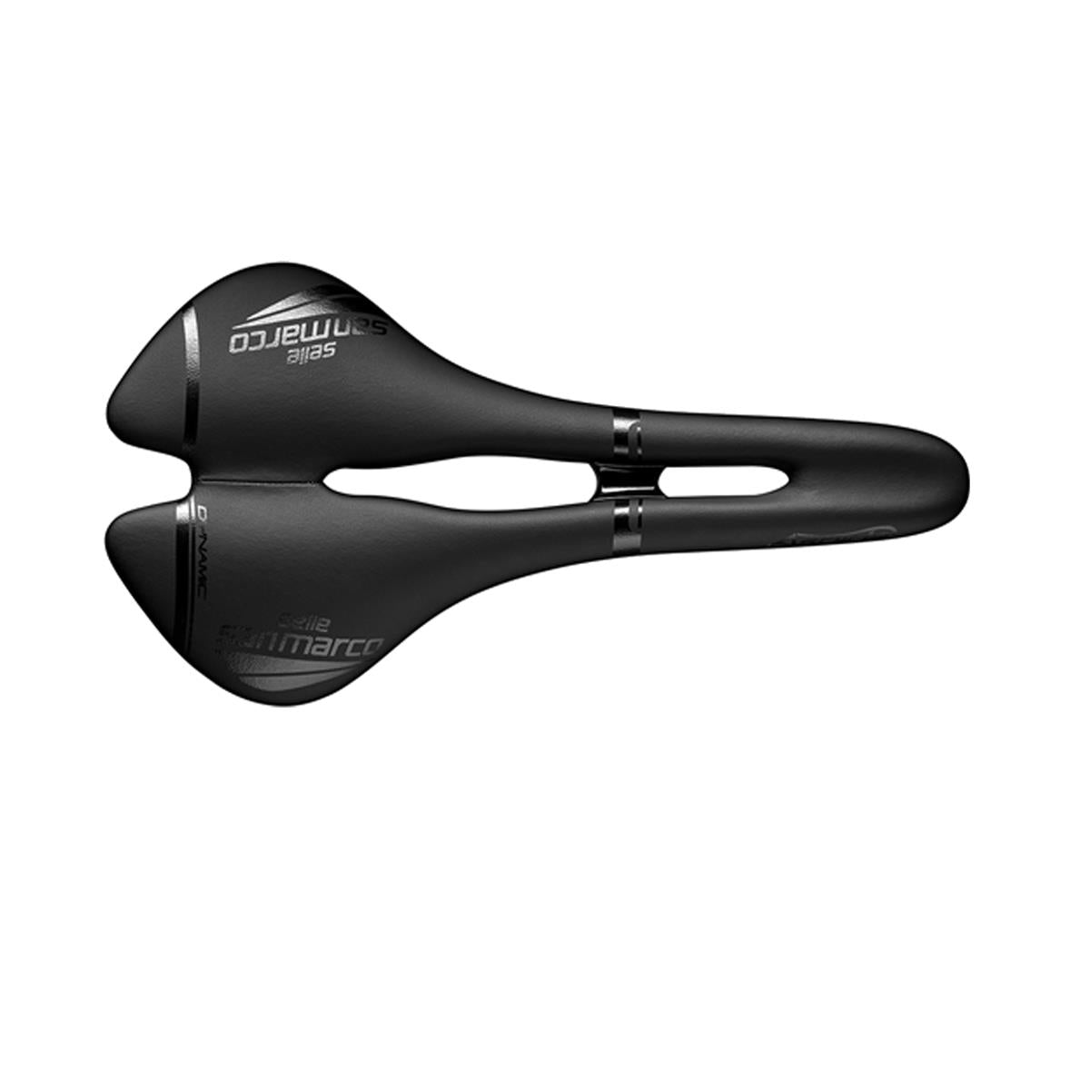 Selle San Marco Aspide Open | Power2CycleFit Dynamic Saddle | Power2Cycle BLACK/BLACK