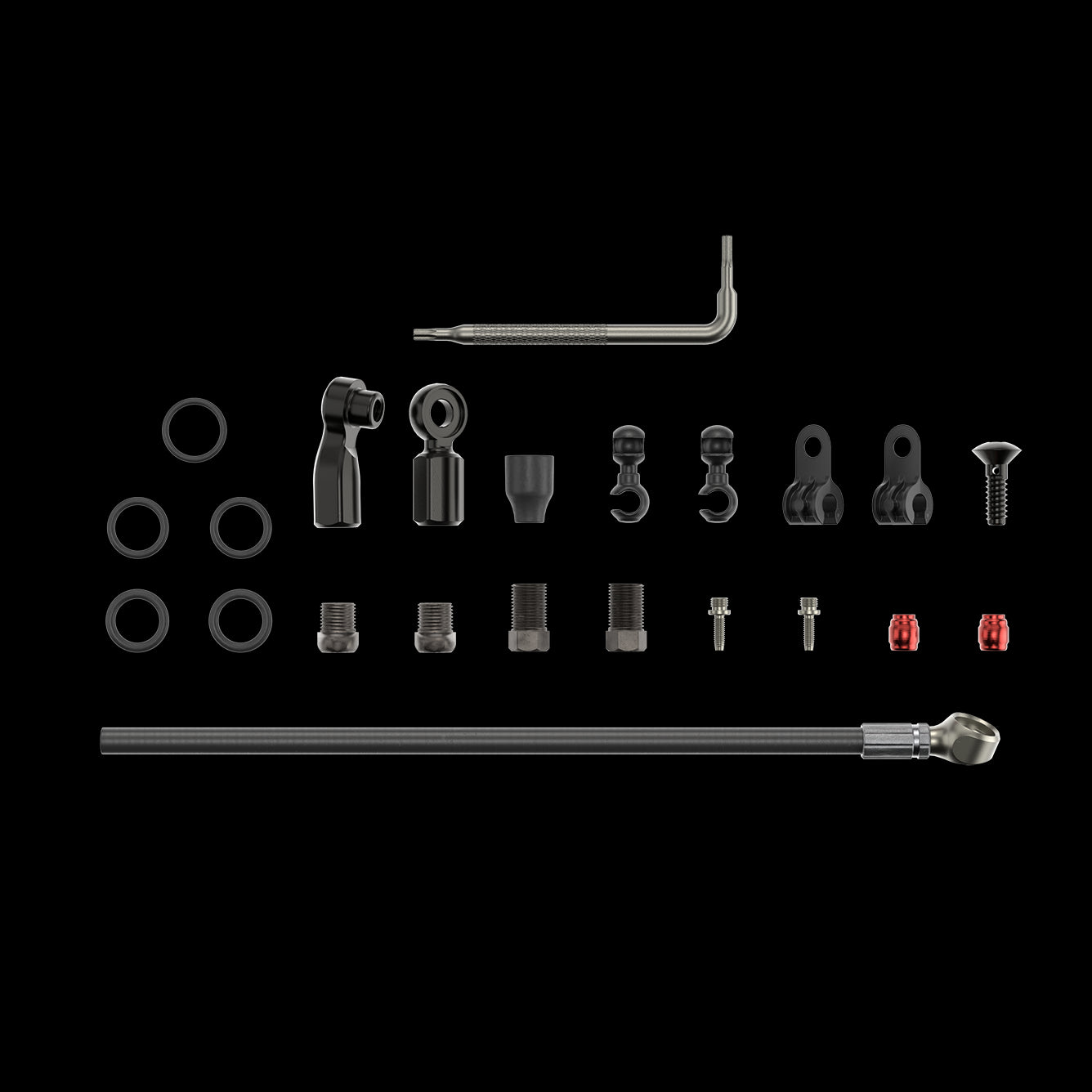 SRAM Spare  | Power2Cycle Disc Brake Hydraulic Hose Kit  | Power2Cycle Beveled Banjo  | Power2Cycle2000mmblk (Inc. Banjo, Fittings)  | Power2Cycle Flat Mount,Red22,Force22,Rival22,Force 1,Force CX1,Apex1 HRD,S700 | Power2Cycle BLACK 2000MM