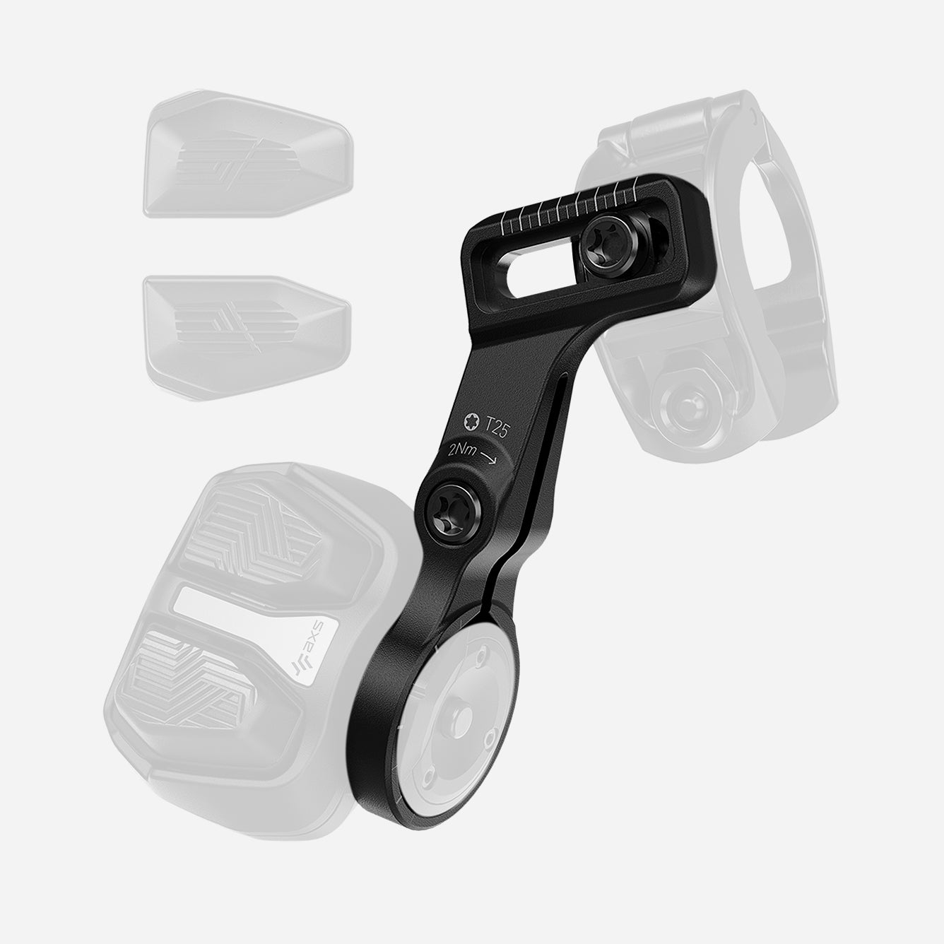 Sram Electronic Controller Pod AXS Bridge Clamp Left (Including Left Bridge Clamp, Washer, O | Power2CycleRing, Twist Locks, Nut, 2 Torx T25 Screw) 2023 | Power2Cycle