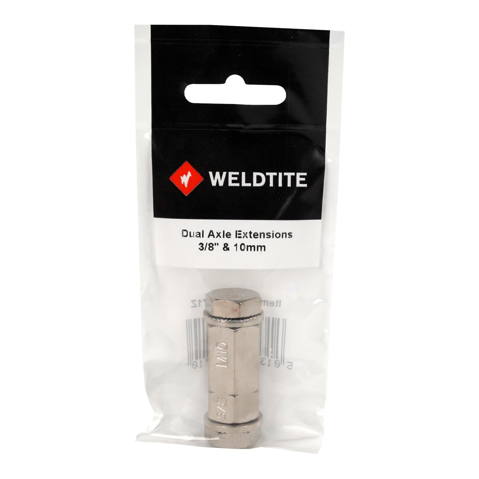 Weldtite Gear Extension Bolts (fits 3/8 & 10mm Axles) | Power2Cycle | Power2Cycle3/8" & 10MM