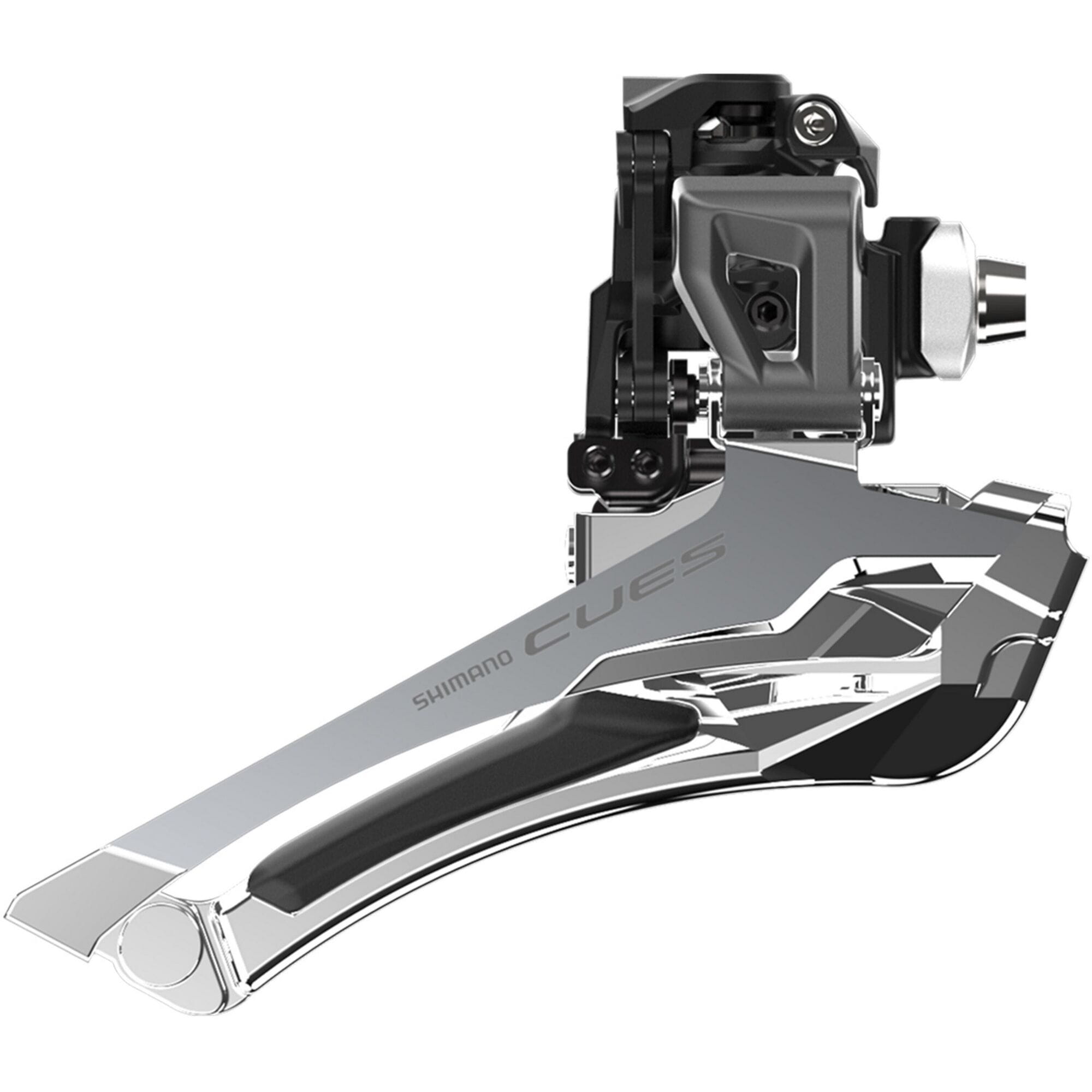 Shimano CUES U6030 CUES double front derailleur 9/10 | Power2Cyclespeed, down swing/pull, braze | Power2Cycleon
