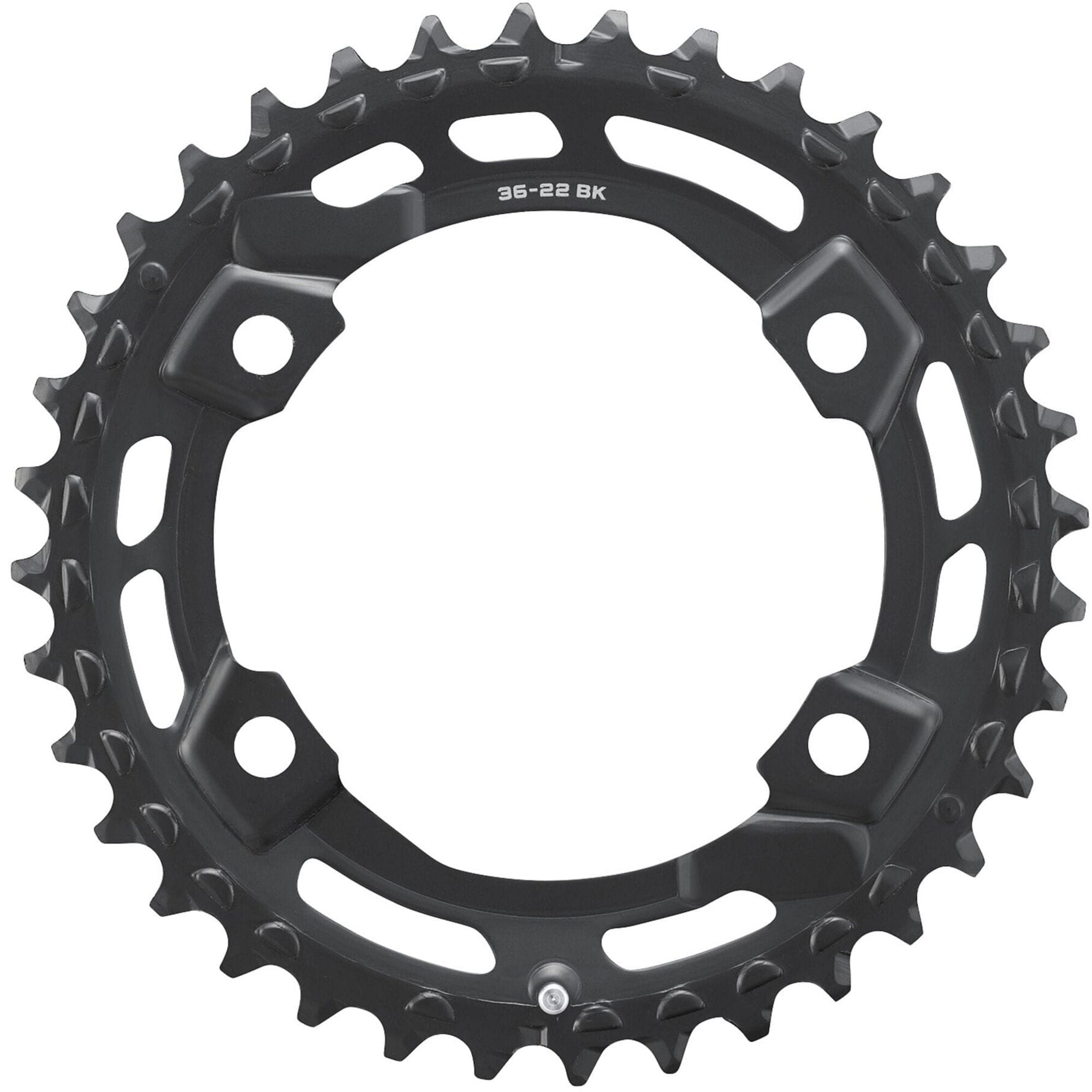 Shimano CUES 2 CUES 11/10/9 speed double outer chainring, 36T | Power2CycleBN for 36 | Power2Cycle22T