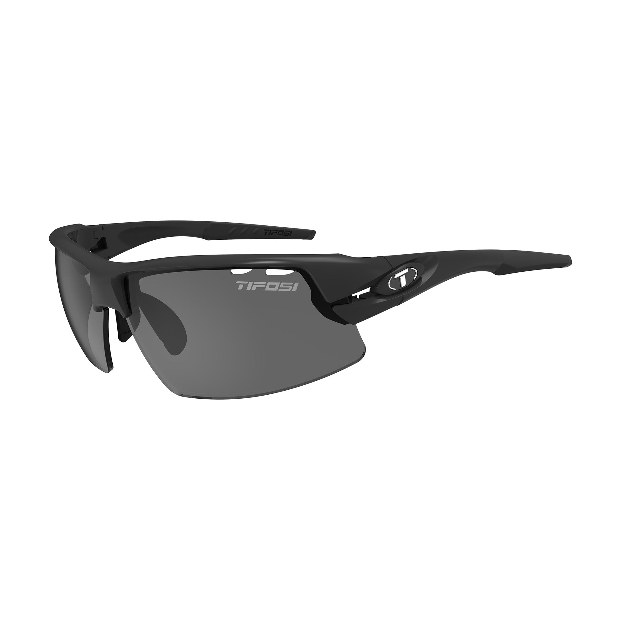 Tifosi Crit Half Frame Matte Black Sunglasses 2018 | Power2Cycle MATTE BLACK
