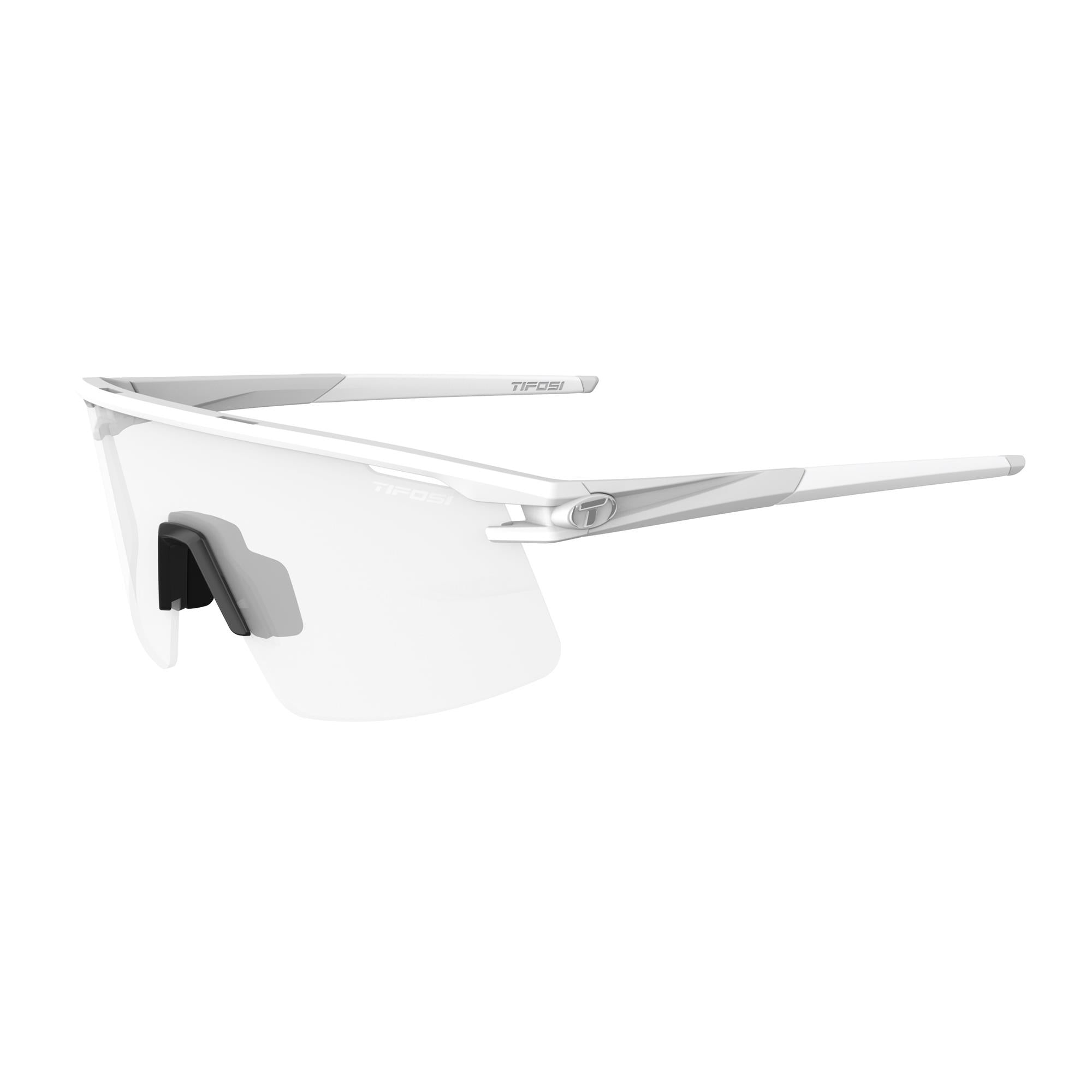 Tifosi Moab Lite Shield Fototec Sunglasses 2025 | Power2Cycle MATTE WHITE M | Power2CycleL