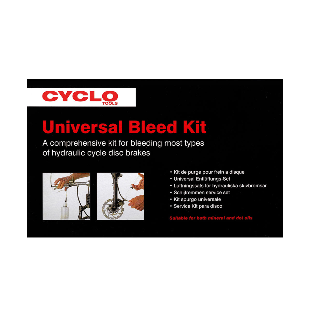 Cyclo Universal Brake Bleed Kit | Power2Cycle