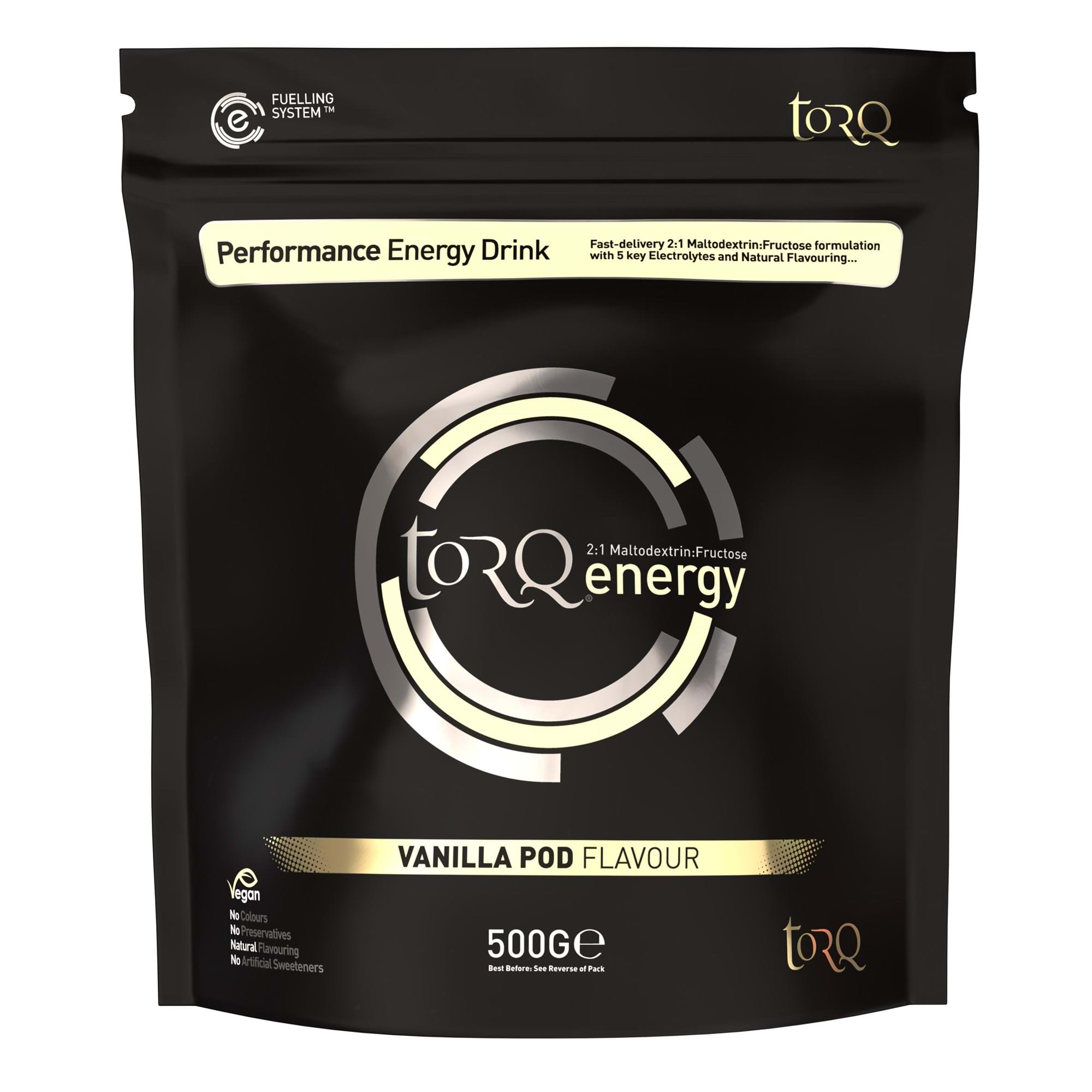 TORQ Natural Energy Drink (1 x 500g) | Power2Cycle