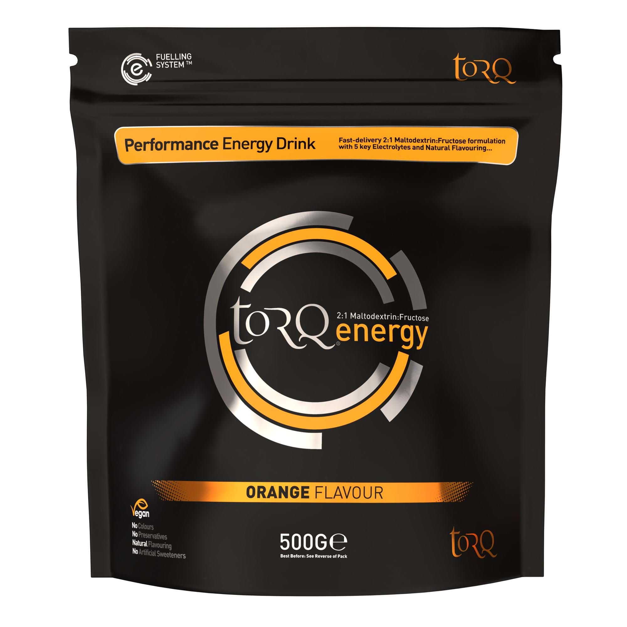 TORQ Natural Energy Drink (1 x 500g) | Power2Cycle