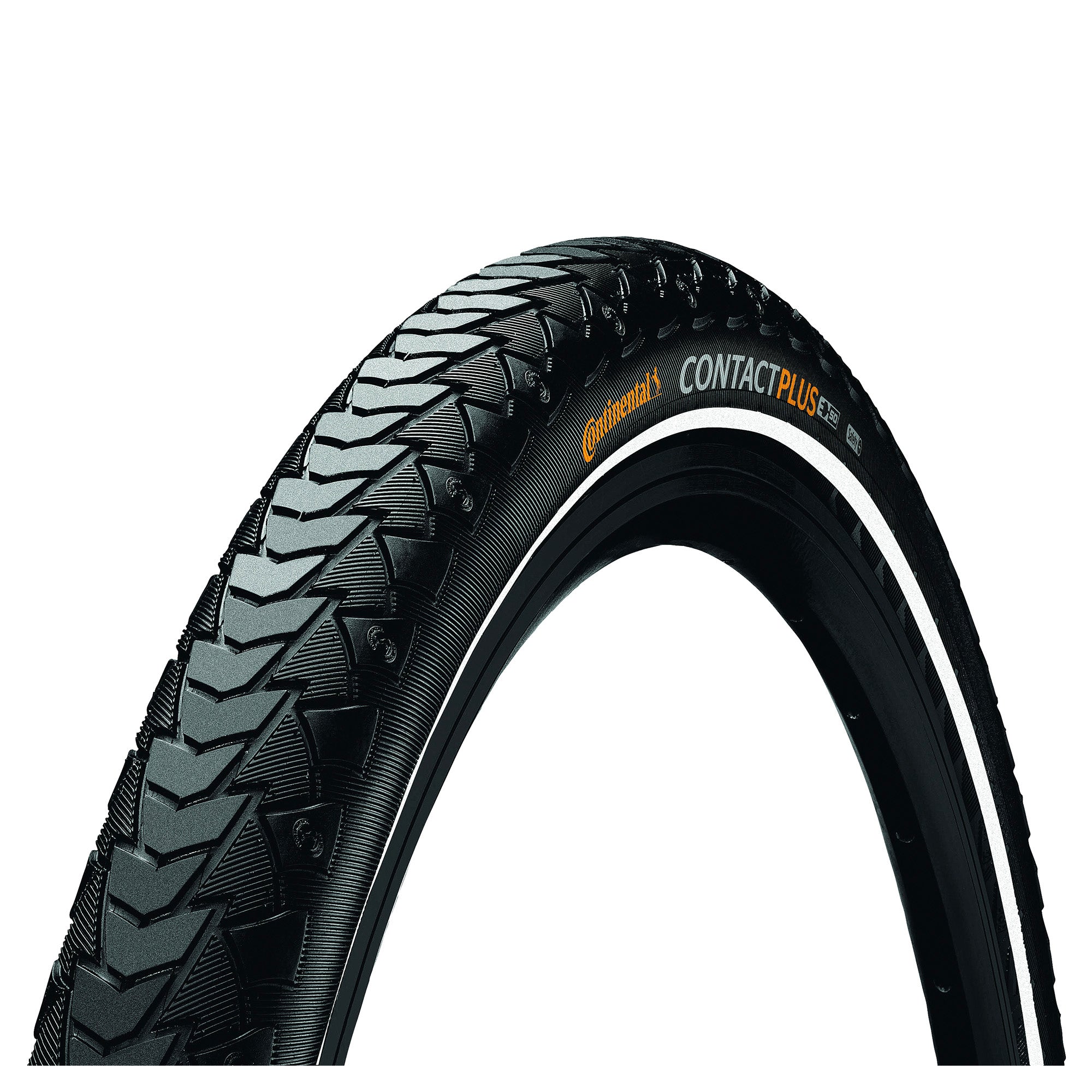 Continental CONTACT Plus Reflex Tyre  | Power2Cycle Wire Bead | Power2Cycle BLACK/BLACK REFLEX