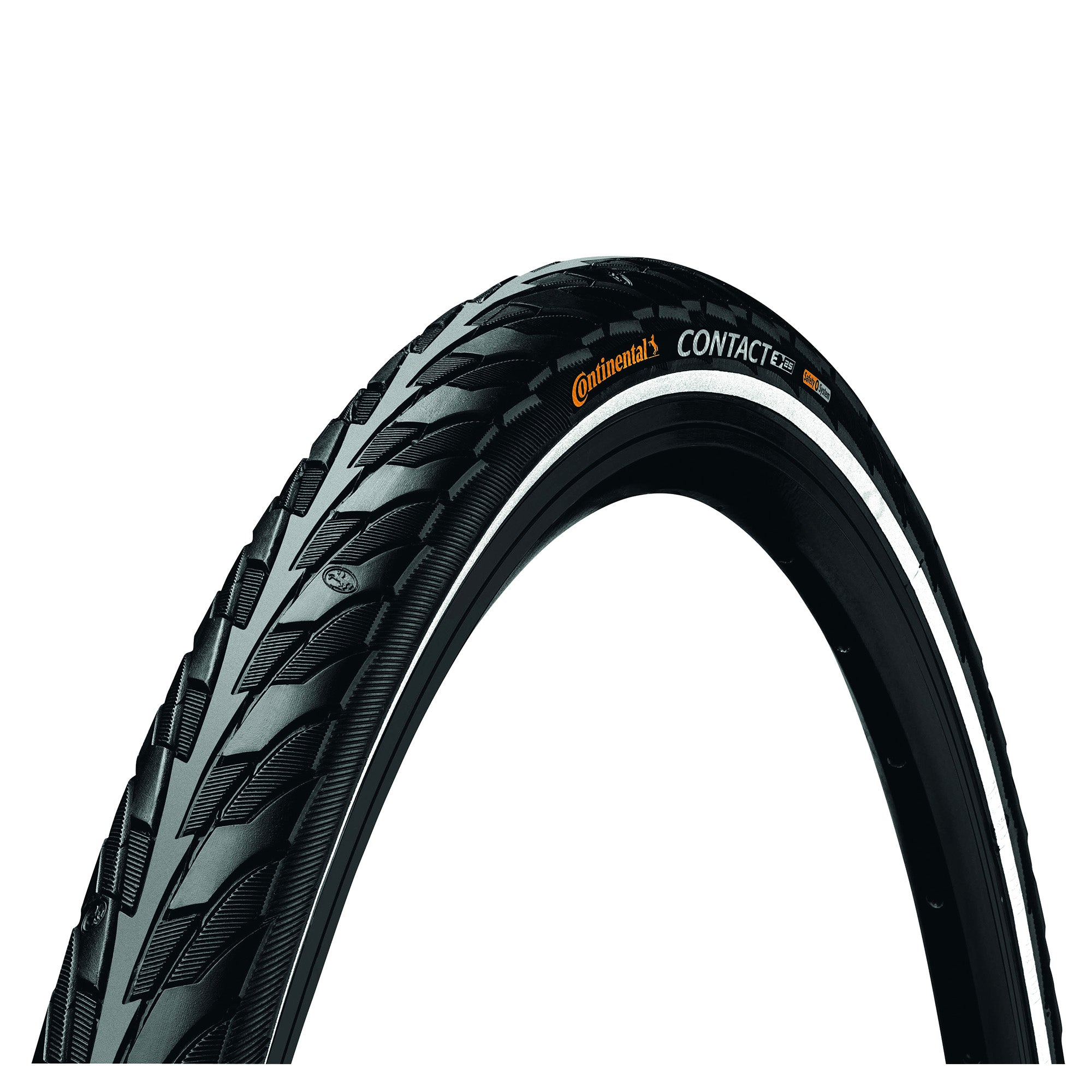 Continental CONTACT Reflex Tyre  | Power2Cycle Wire Bead | Power2Cycle BLACK/BLACK REFLEX