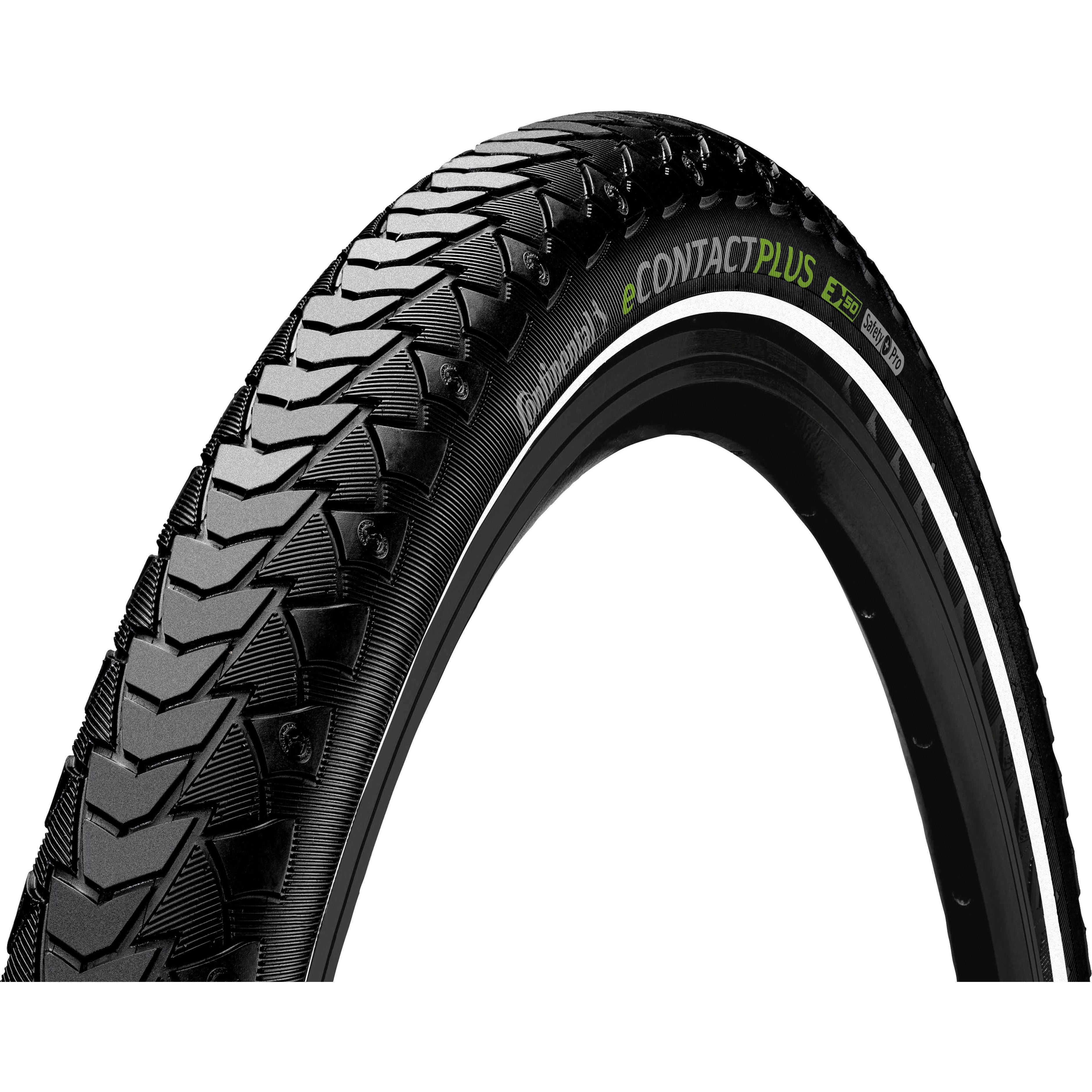 Continental Econtact Plus Reflex Wire Urban Tyre 2022 | Power2Cycle BLACK/BLACK  | Power2Cycle RX