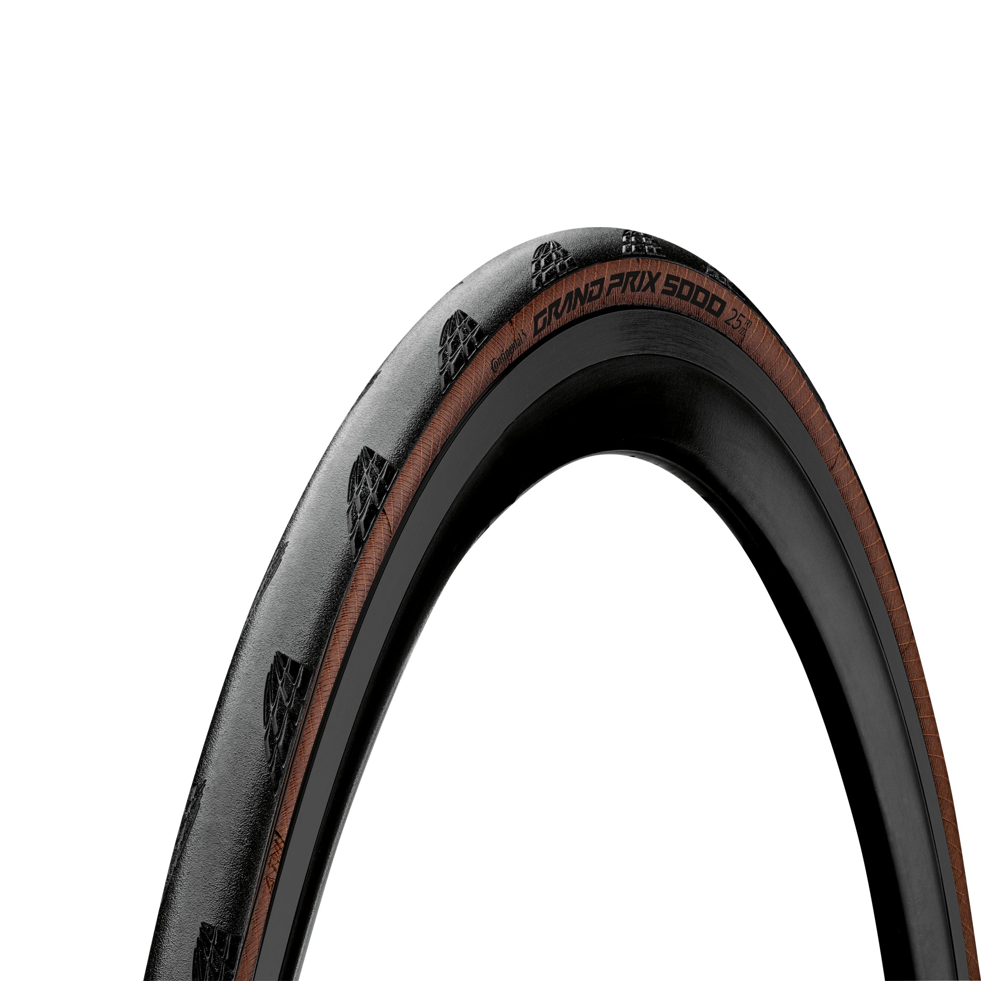 Continental Grand Prix 5000 Tyre  | Power2Cycle Foldable BlackChili Compound Black/Transparent | Power2Cycle BLACK/TRANSPARENT