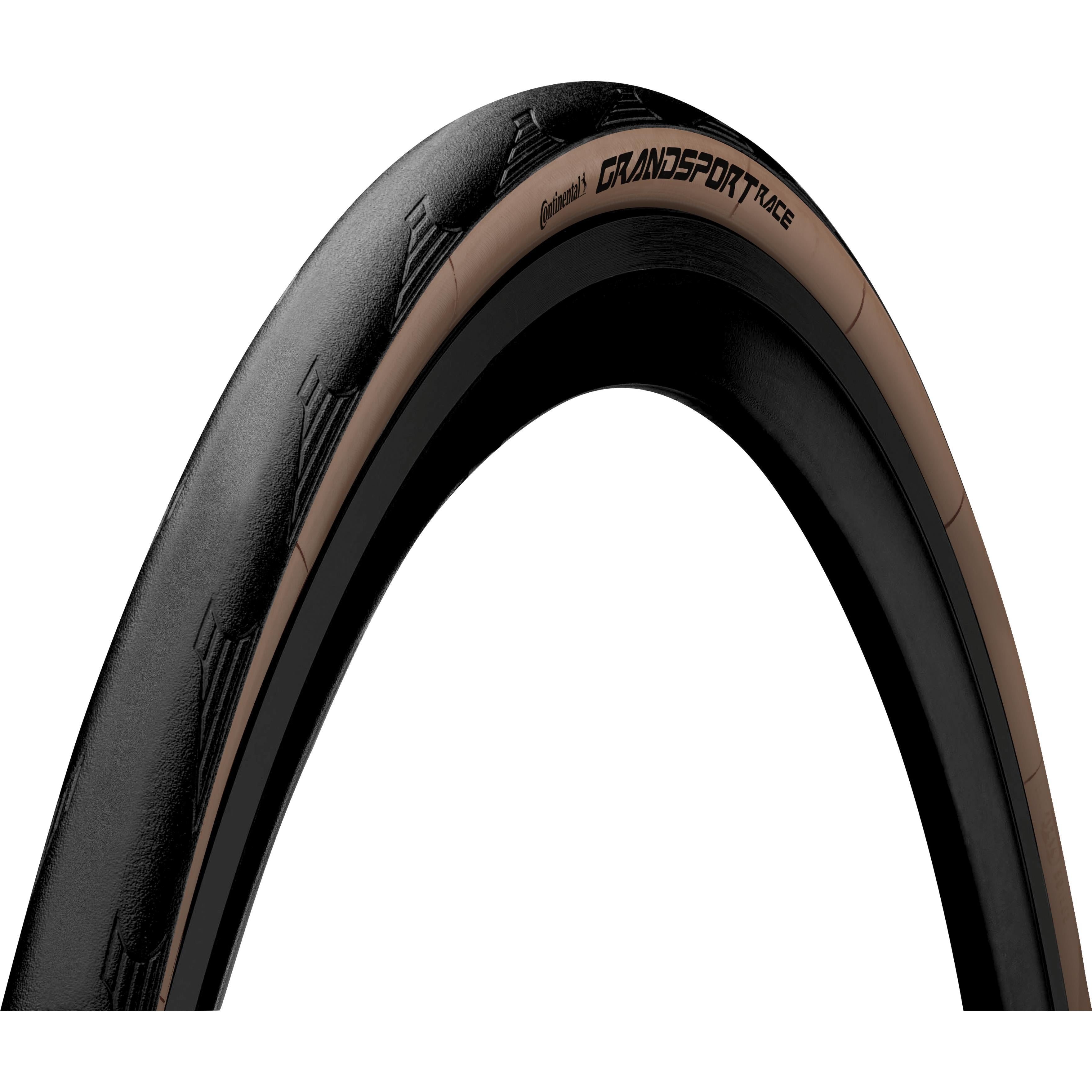Continental Grand Sport Race Foldable Tyre 2022 | Power2Cycle BLACK/BROWN 700X28C