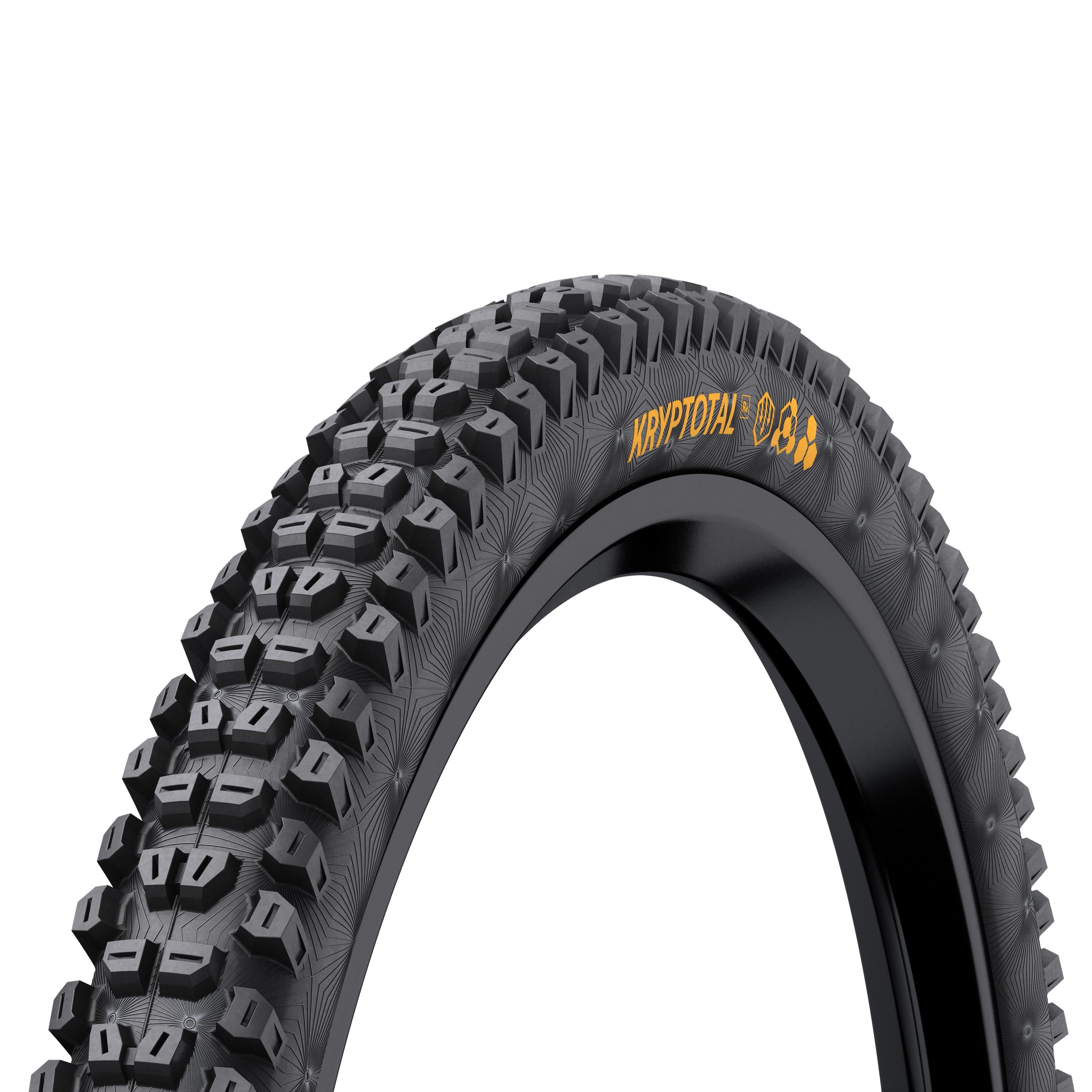 Continental Kryptotal Rear Trail Tyre  | Power2Cycle Endurance Compound Foldable 2022 | Power2Cycle BLACK & BLACK