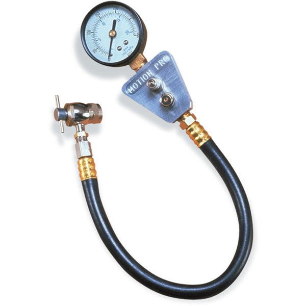Motion Pro Nitrogen shock gauge and filler