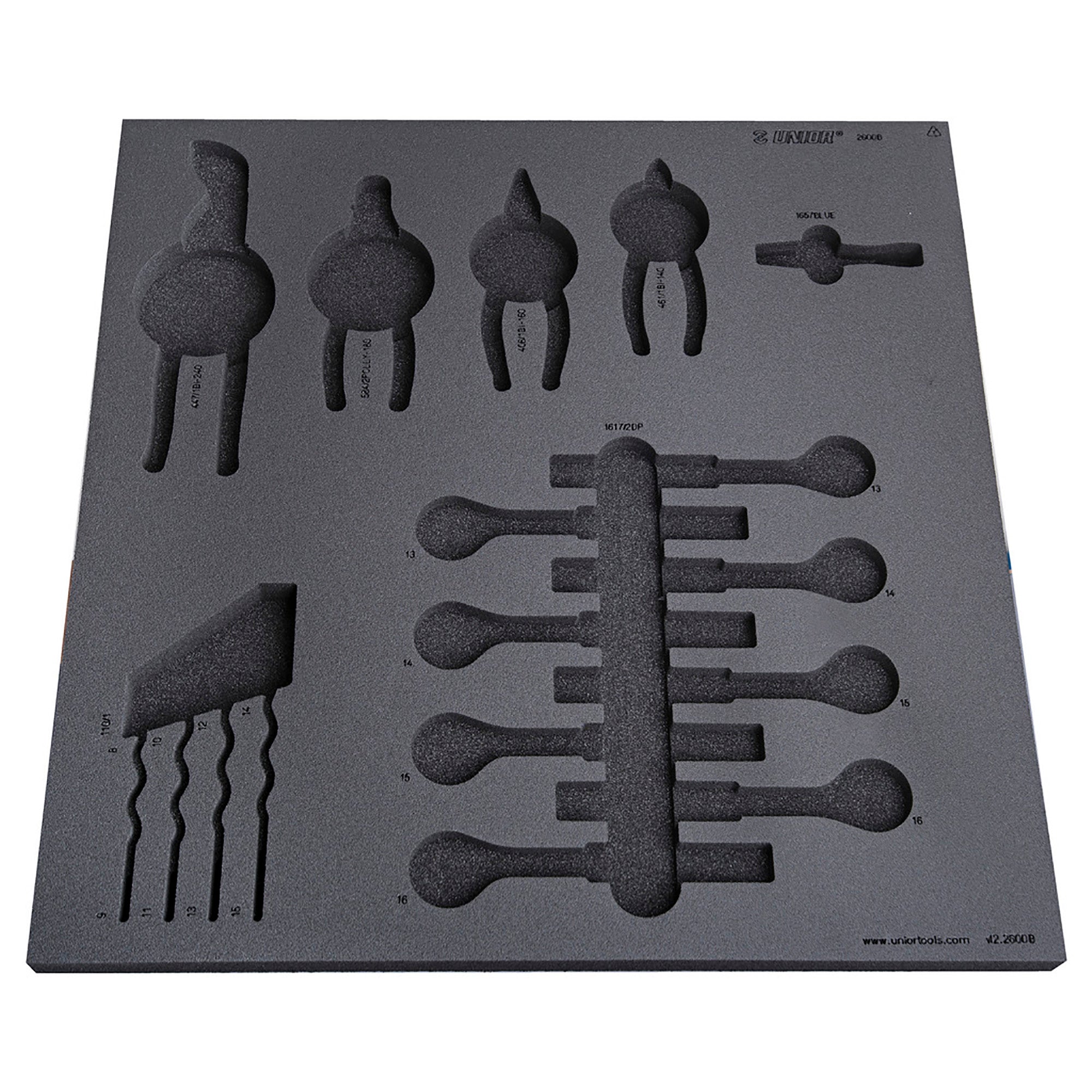 UNIOR Empty Tray For Set2 | Power2Cycle2600B | Power2Cycle  570 X 560MM