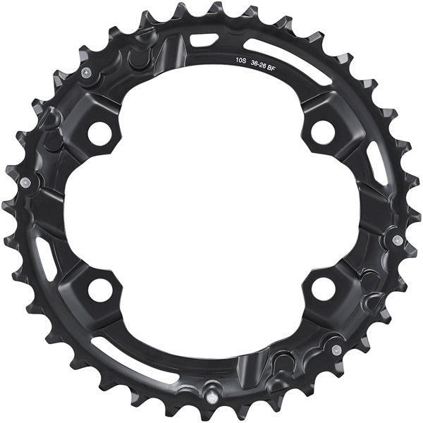 Shimano Deore M4100 Deore 10 speed double outer chainring 36T | Power2CycleBF for 36 | Power2Cycle26T