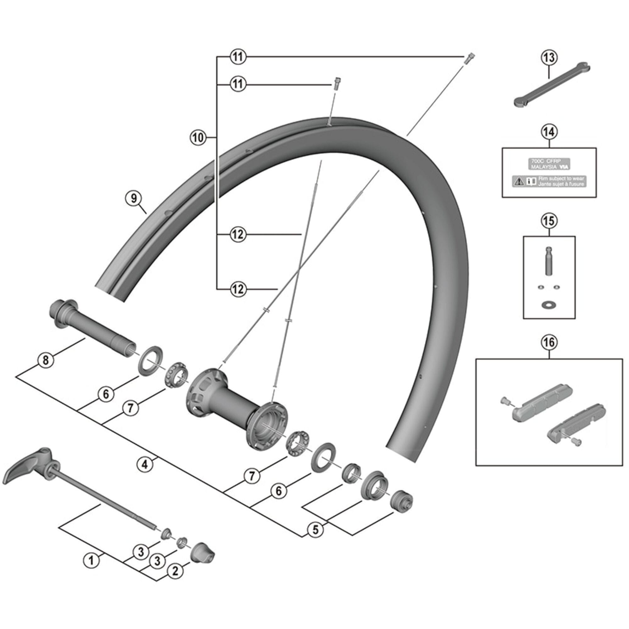 Shimano Spares F spoke, 275 mm